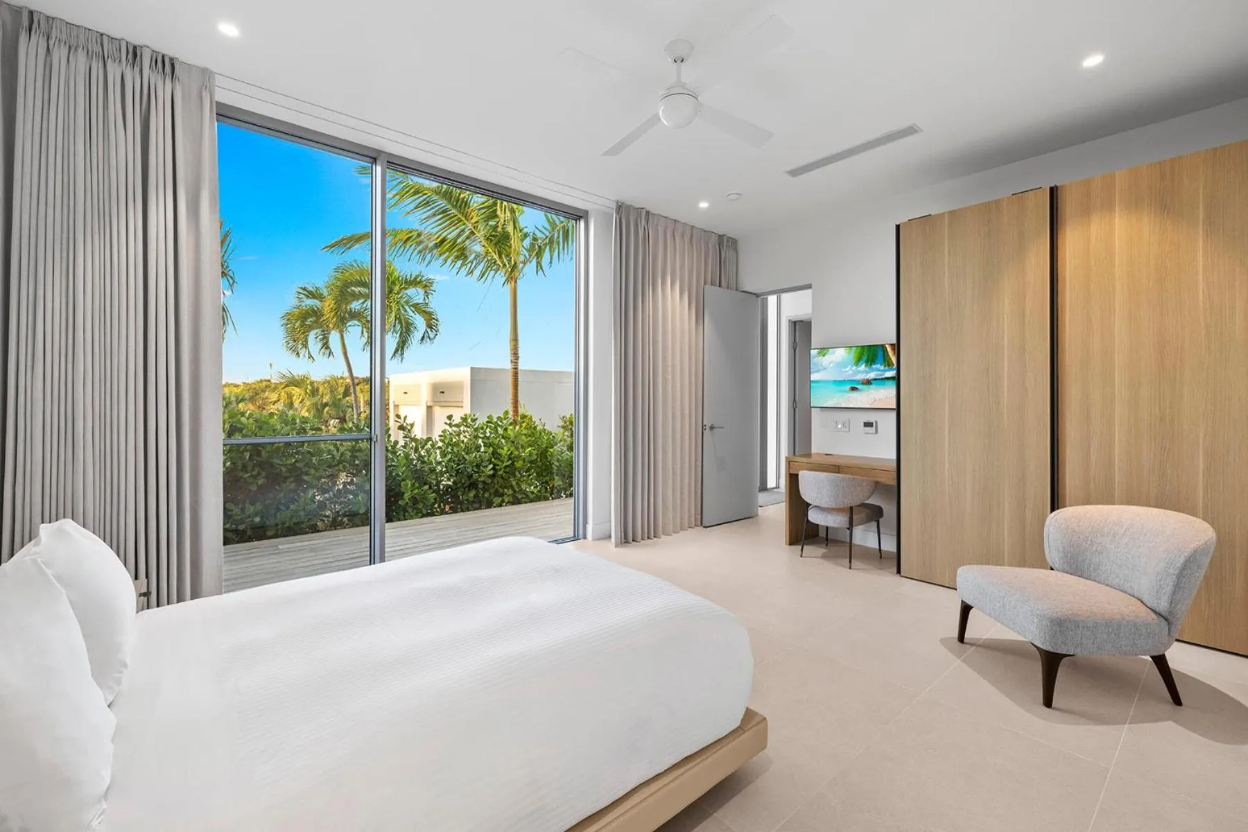 Bedroom, Bed in South Bank