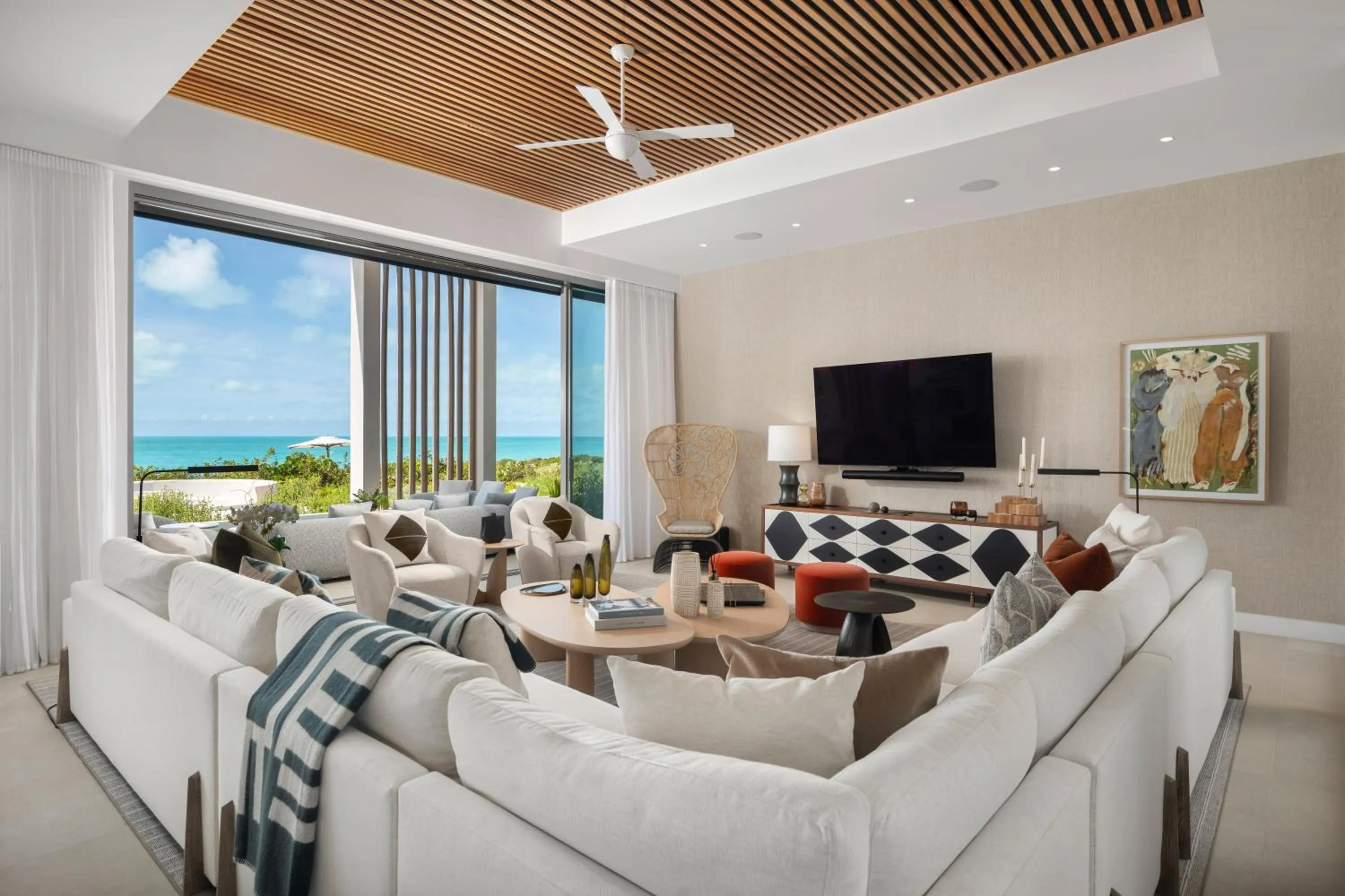 Living room in South Bank