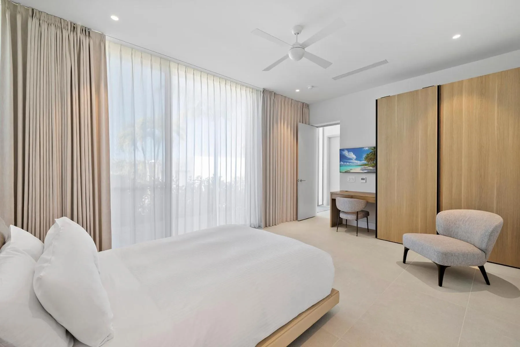 Bedroom, Bed in South Bank