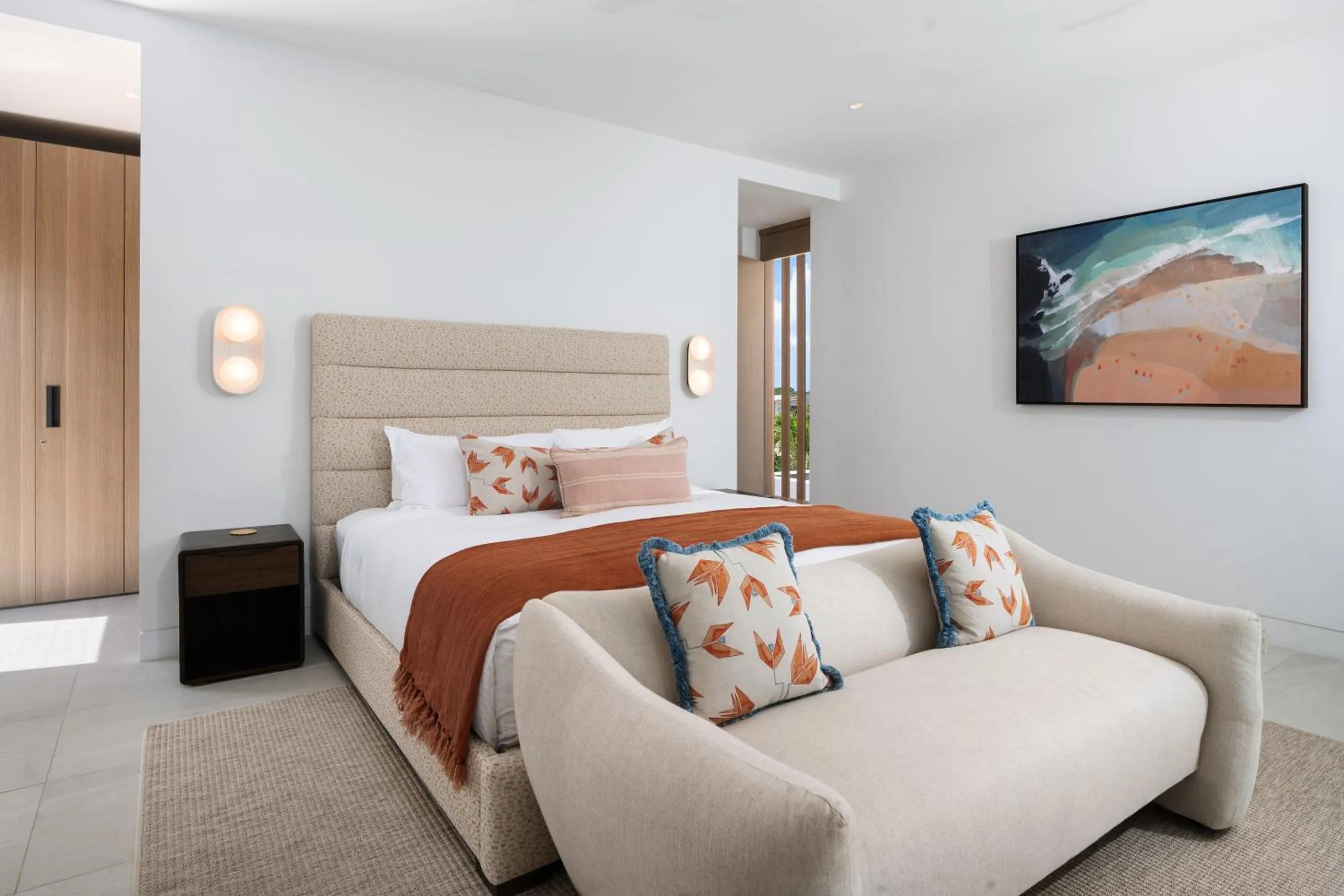 Bedroom, Bed in South Bank