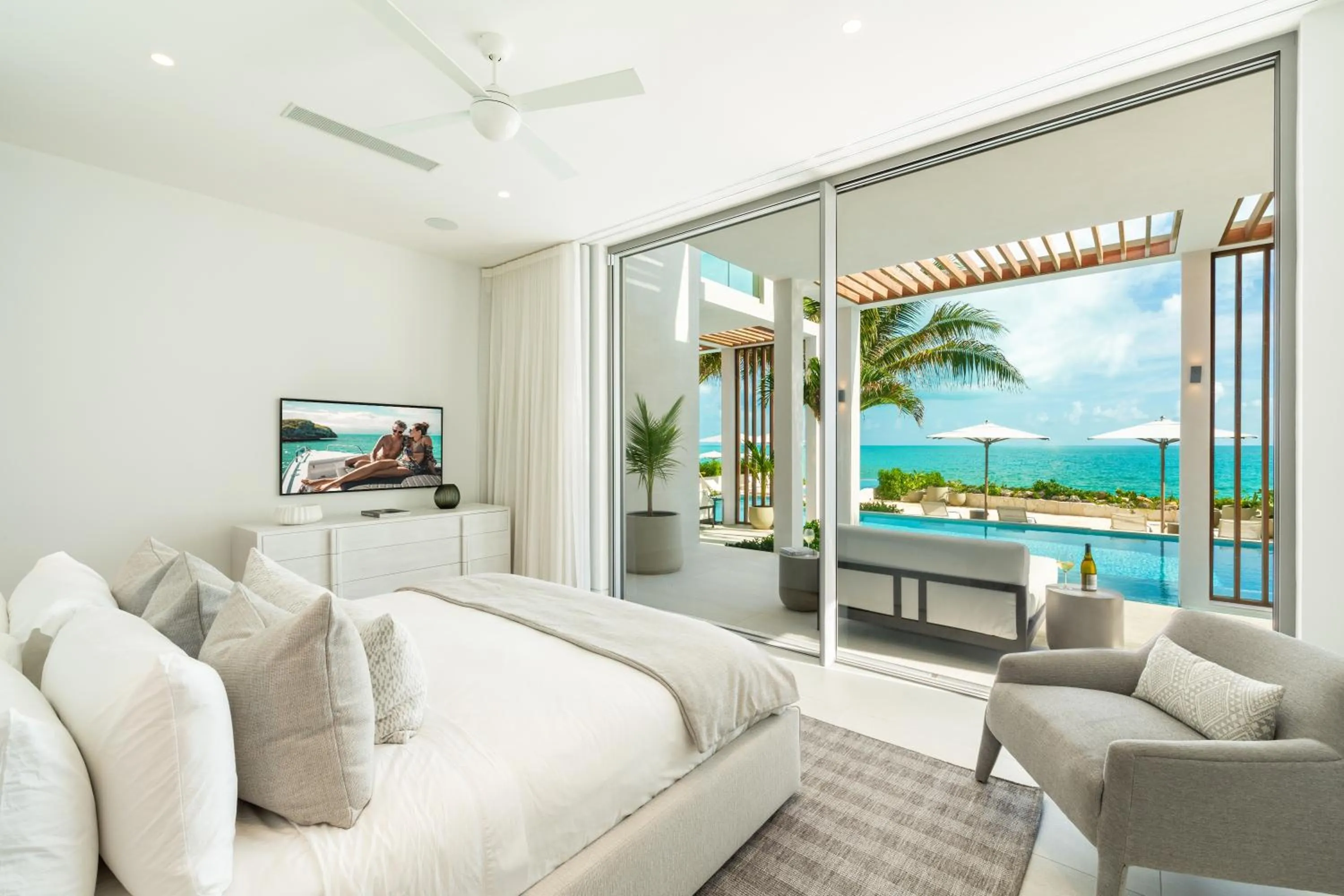 Seating area in South Bank