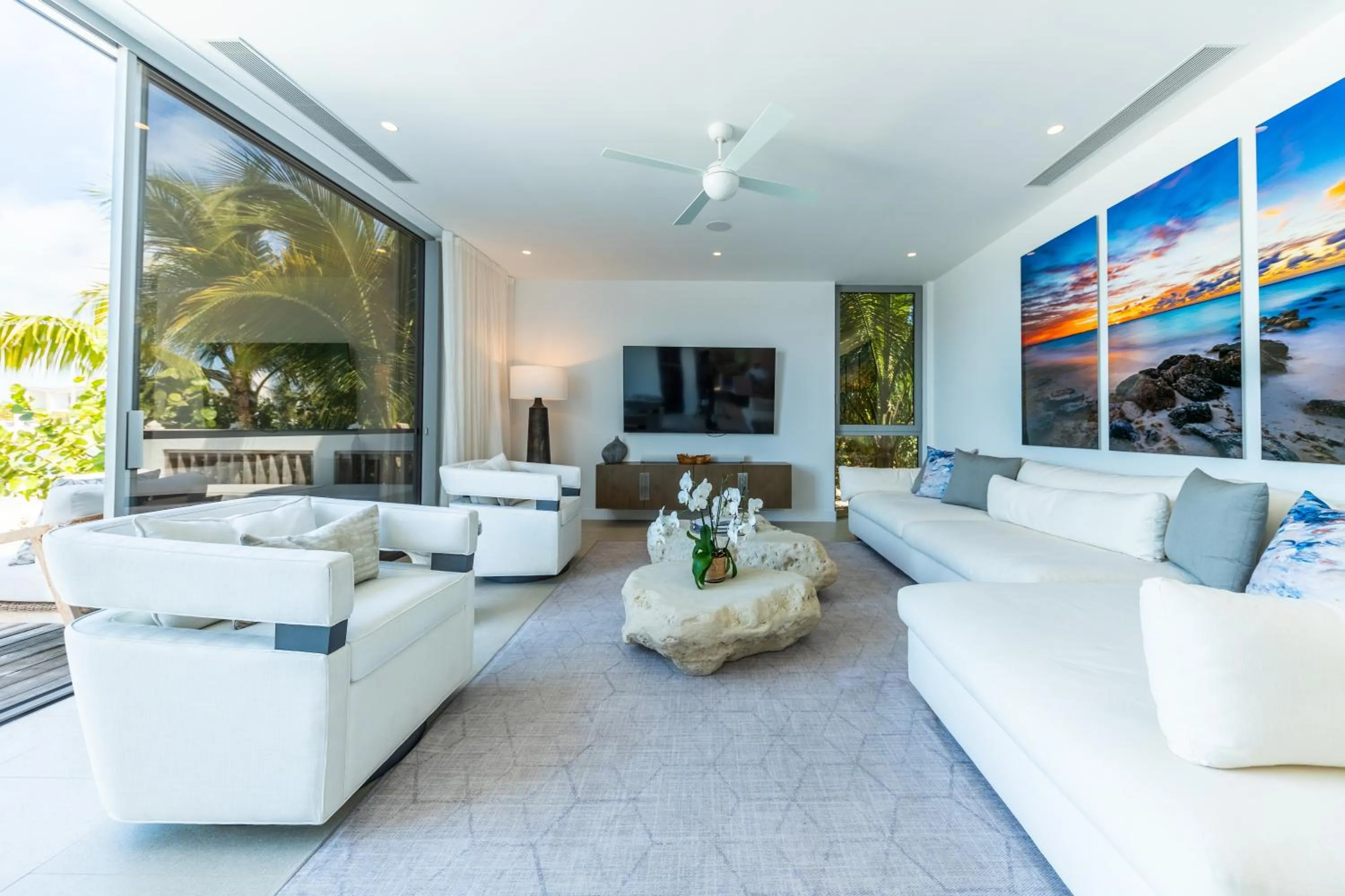 Living room in South Bank