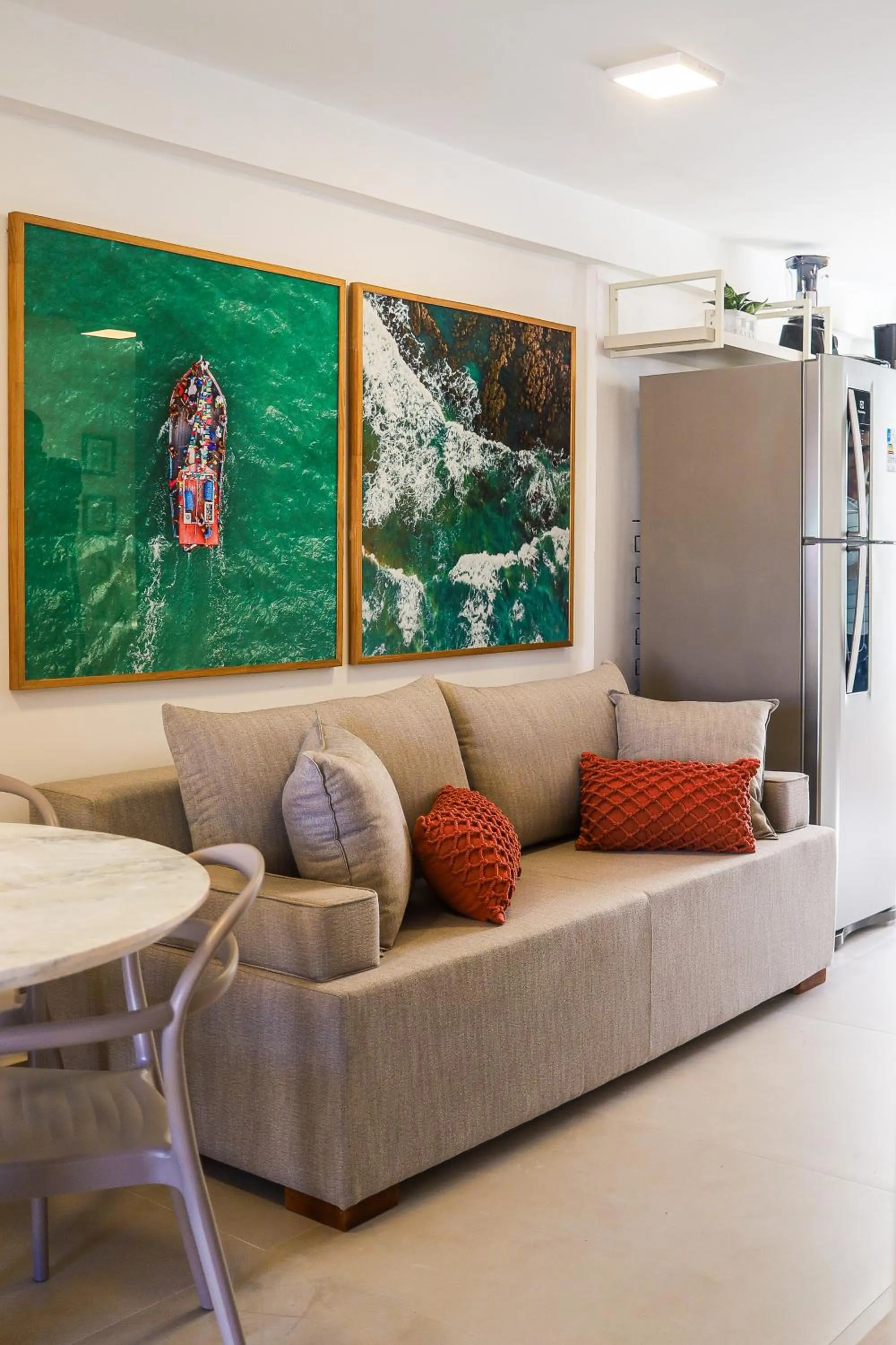 Living room in The Home São Miguel do Gostoso by Liiv