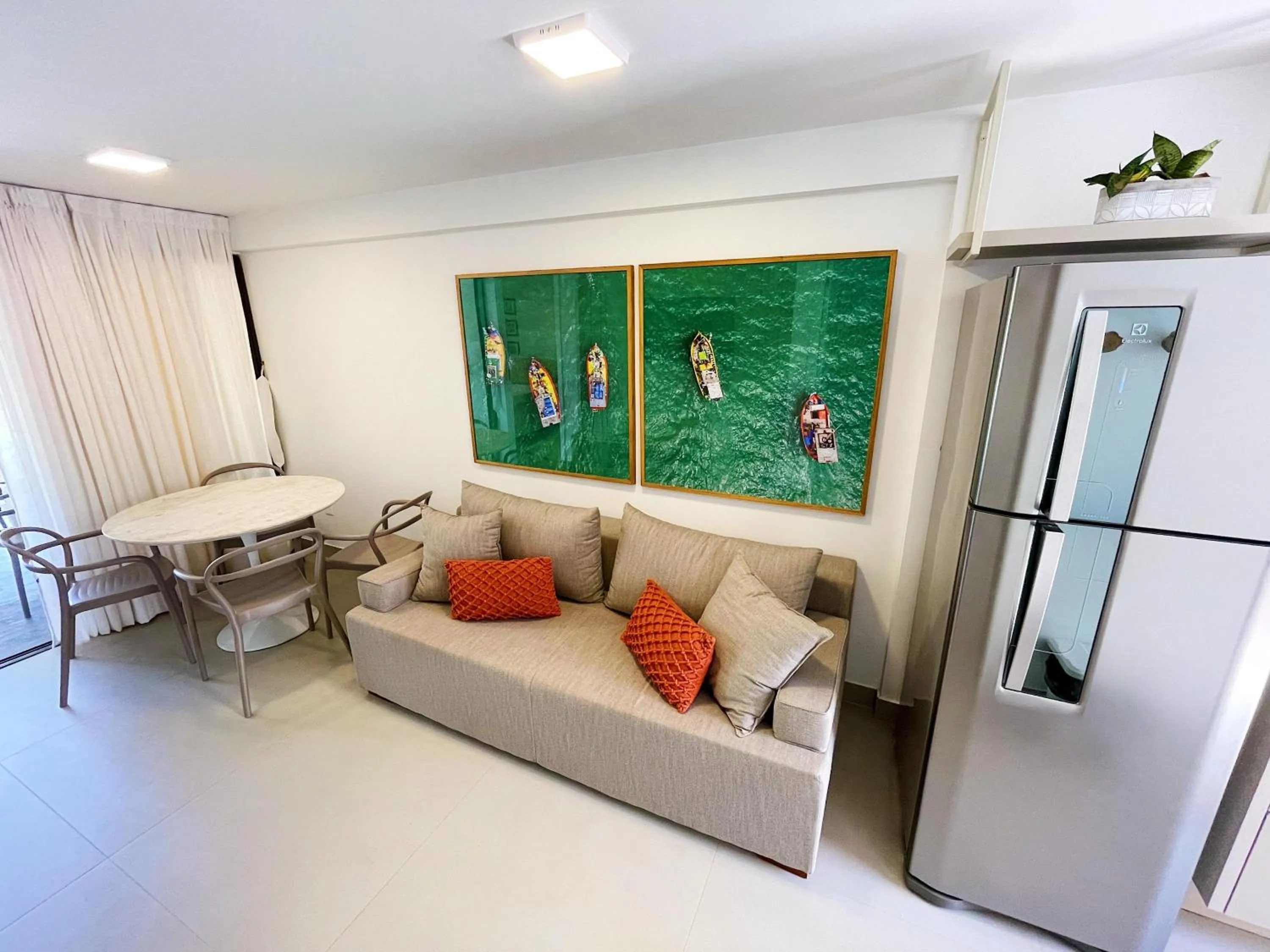 Living room in The Home São Miguel do Gostoso by Liiv