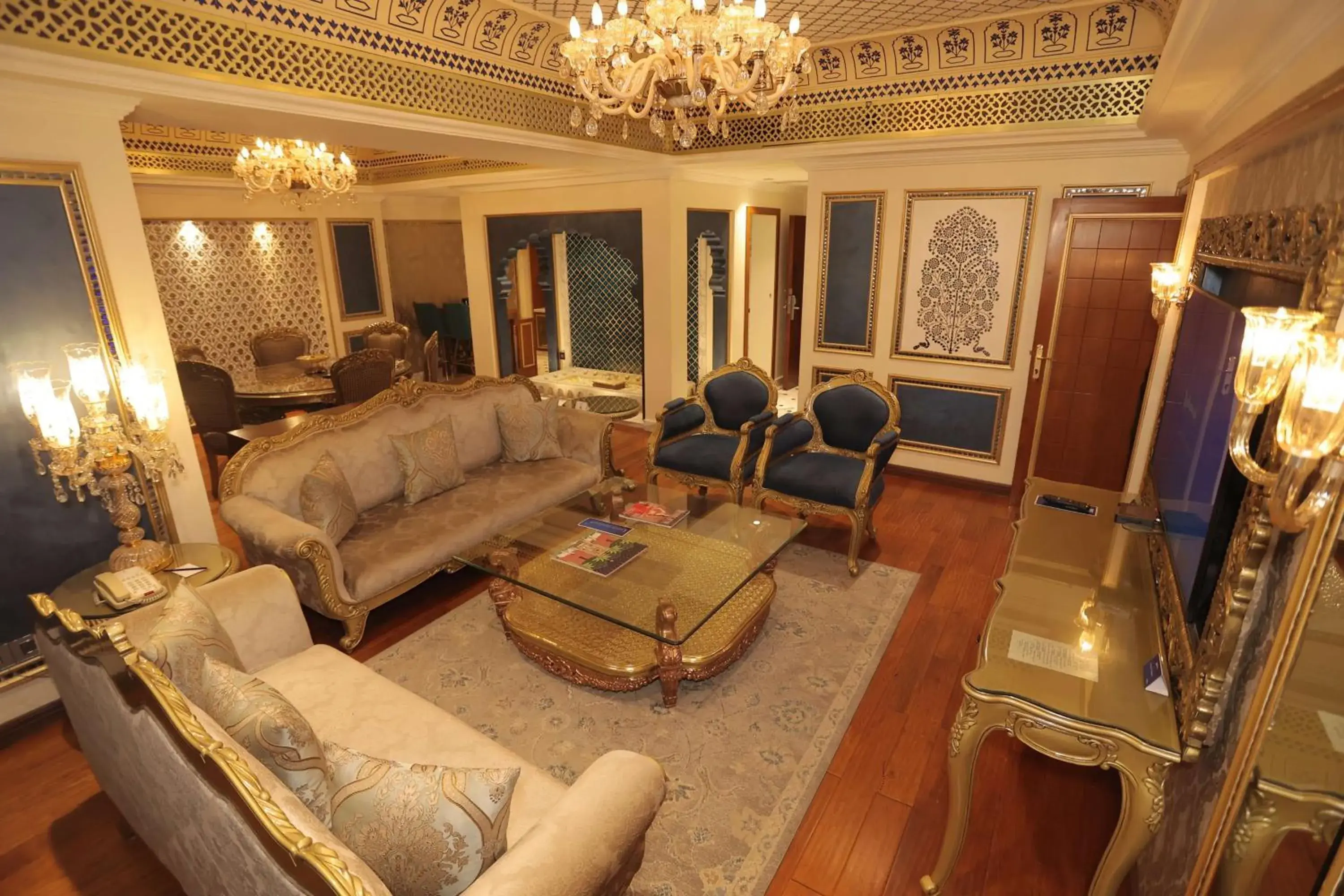 Photo of the whole room in Radisson Blu Udaipur Palace Resort & Spa Photo of the whole room in Radisson Blu Udaipur Palace Resort & Spa