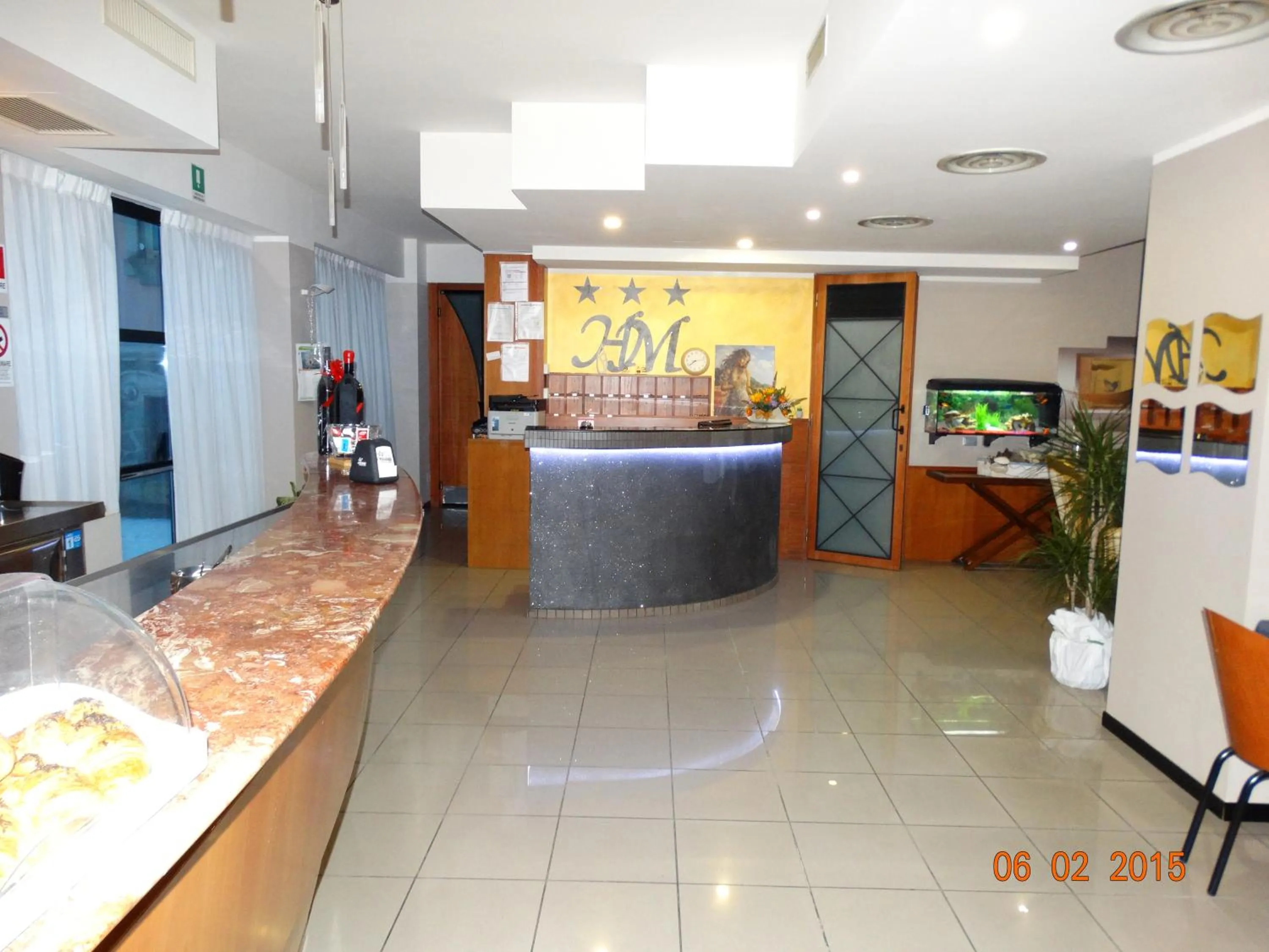 Lobby or reception in Hotel Moderno