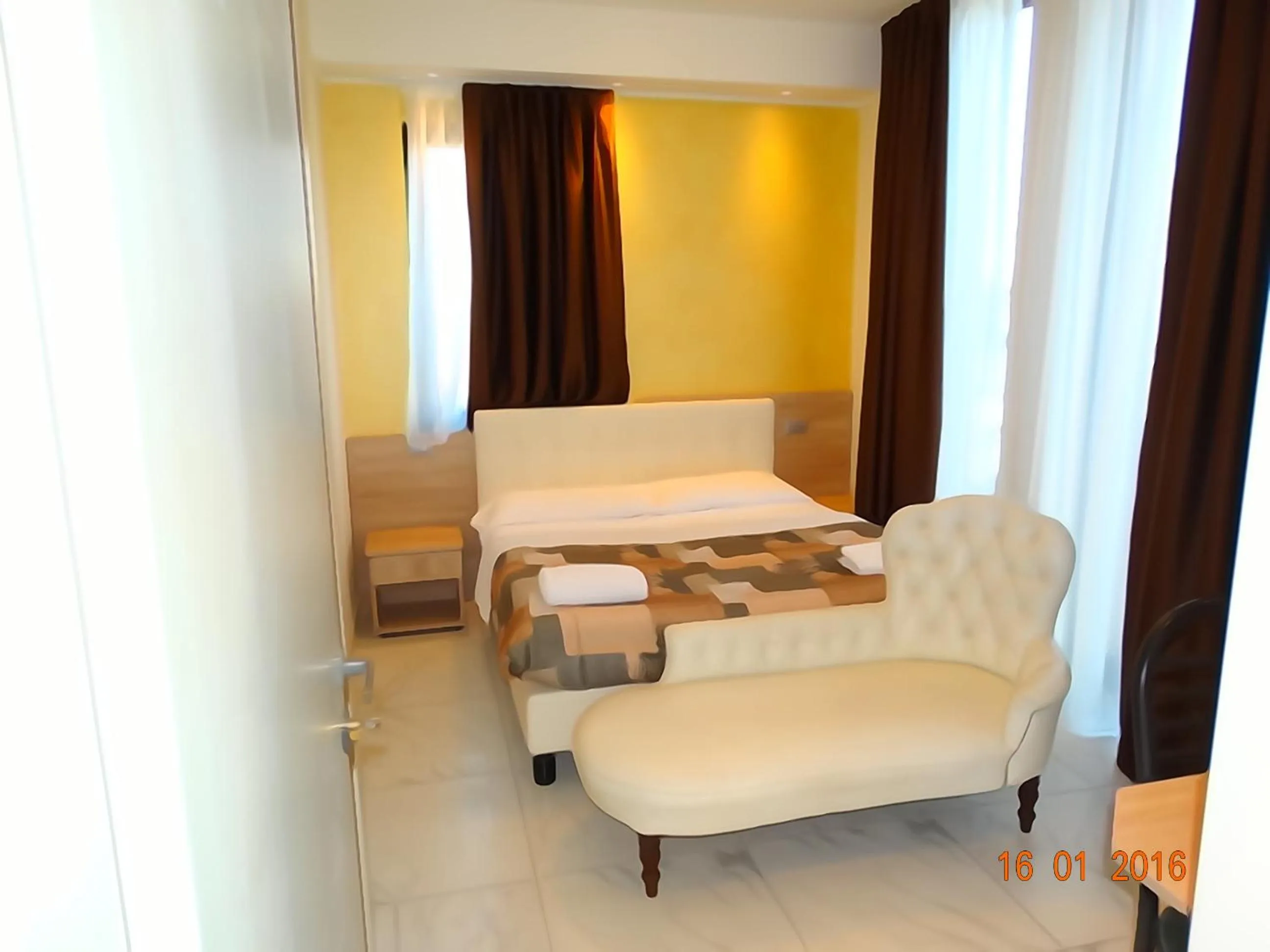 Bedroom, Bed in Hotel Moderno