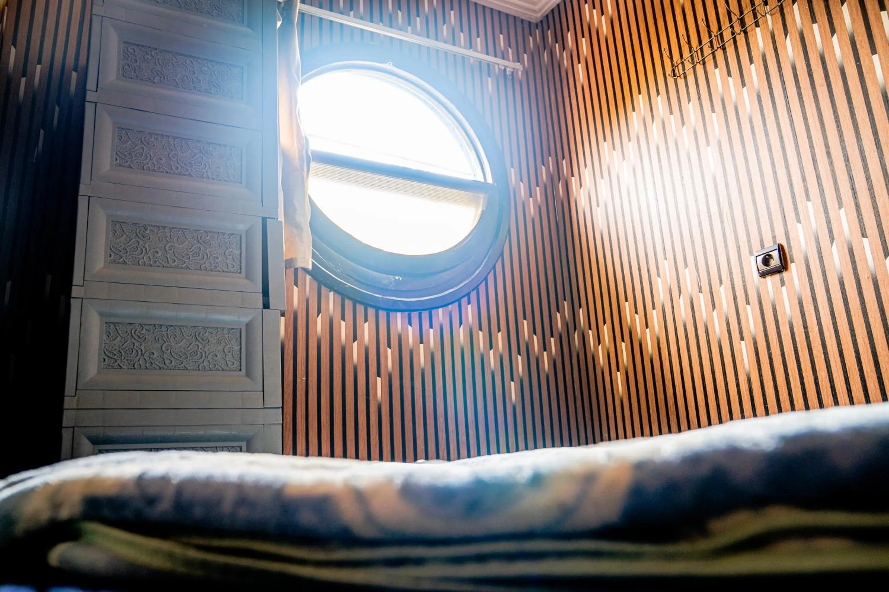 Bedroom in Dinosaur Anza Surf House