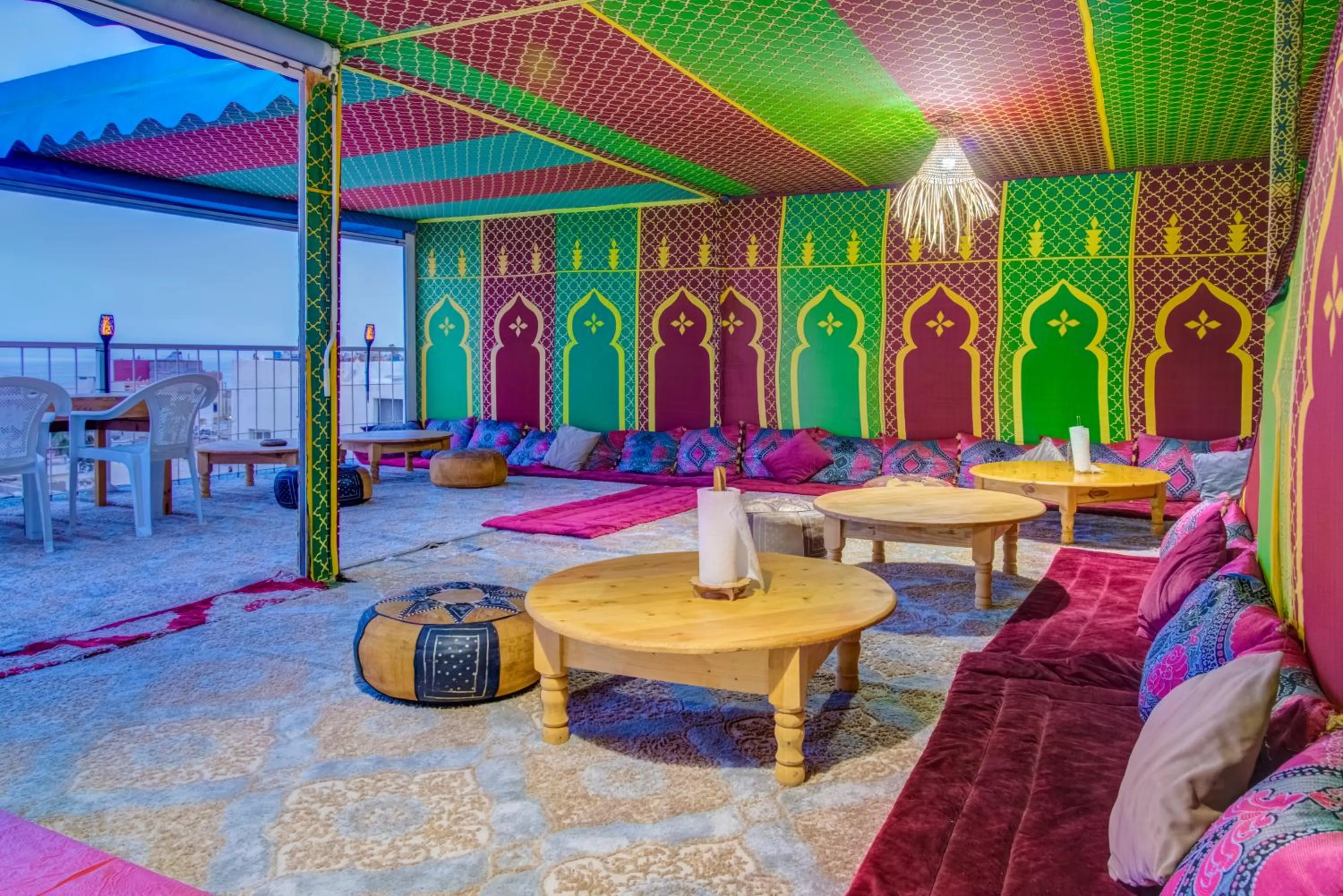 Balcony/Terrace in Dinosaur Anza Surf House