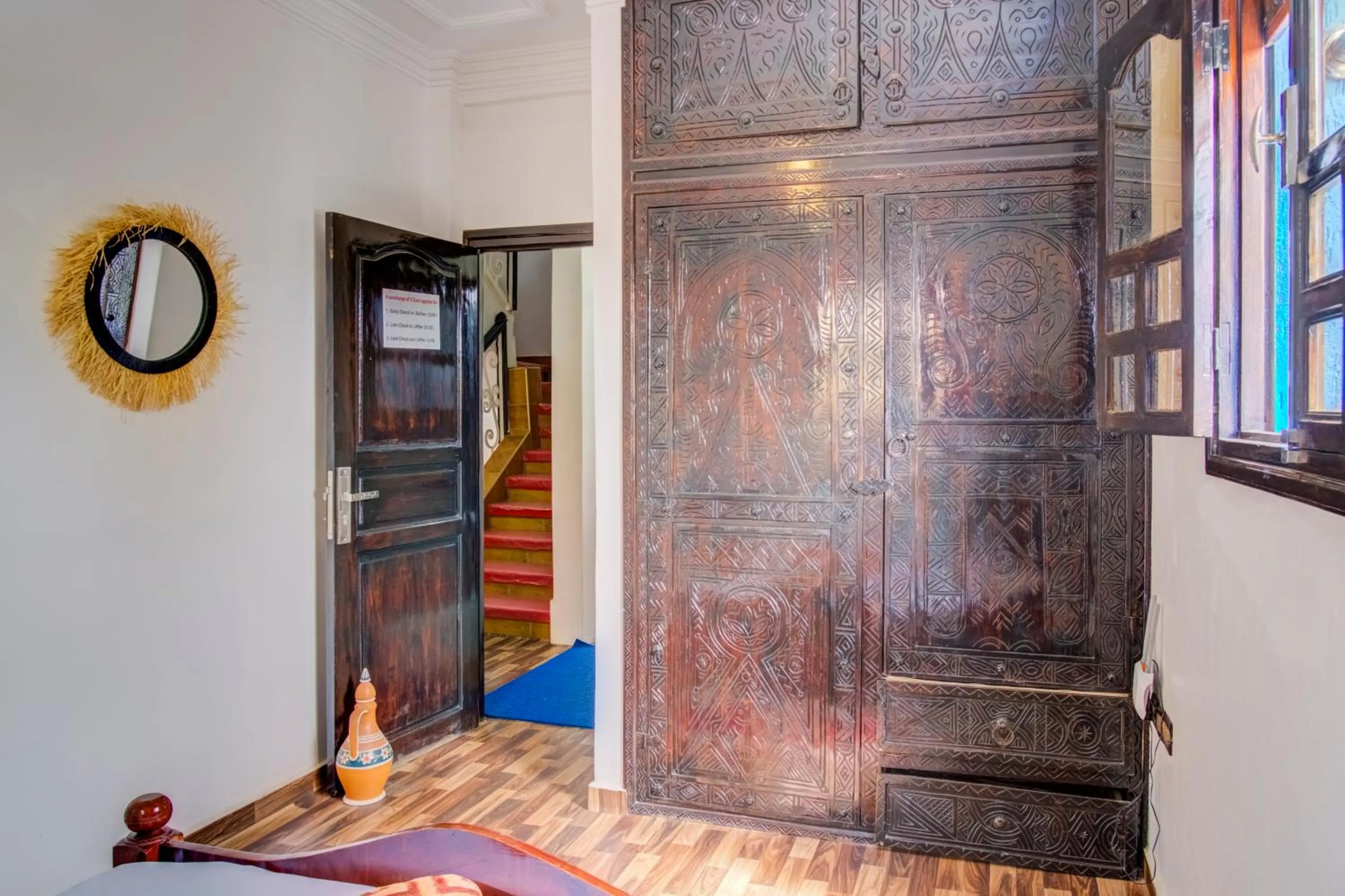 Bedroom in Dinosaur Anza Surf House