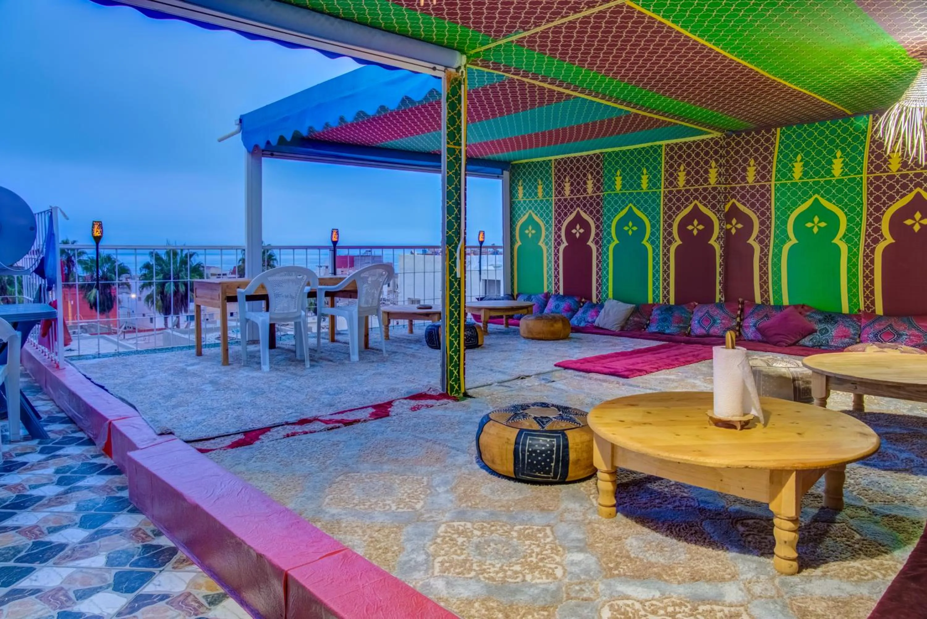 Balcony/Terrace in Dinosaur Anza Surf House