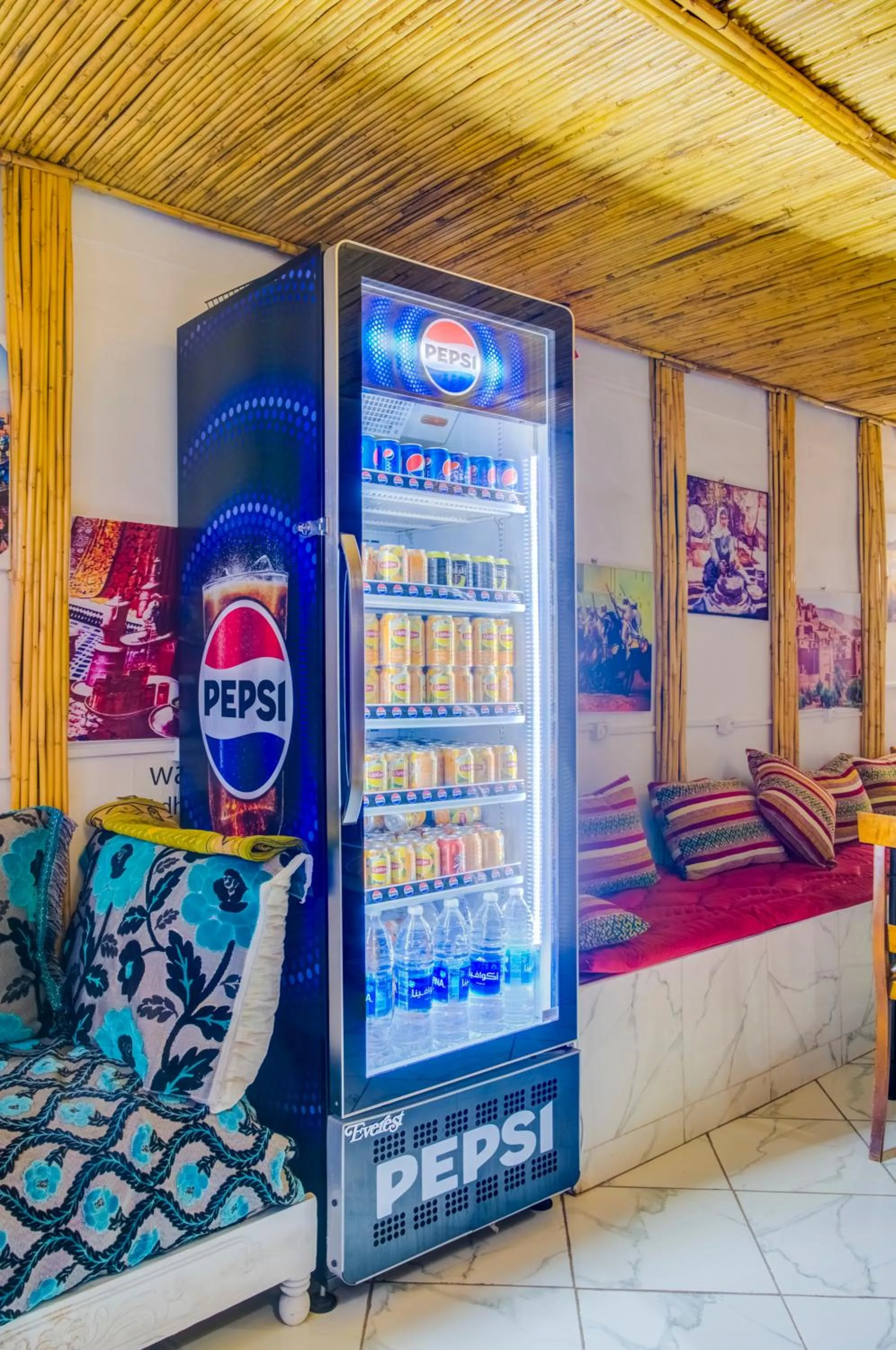 kitchen in Dinosaur Anza Surf House