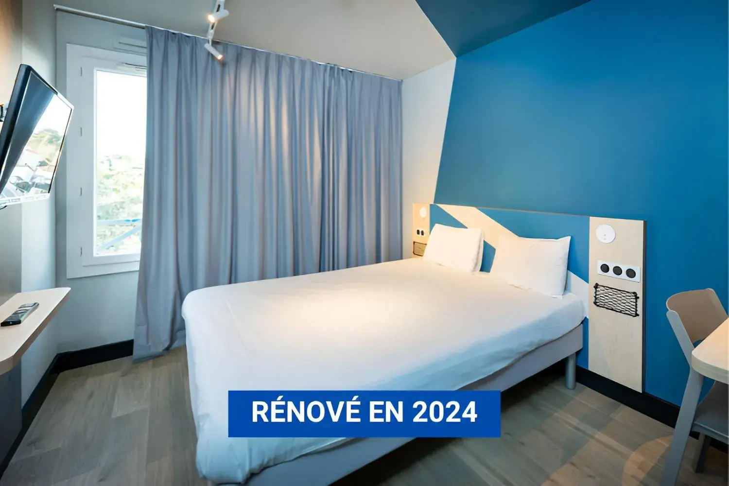 Bed in Ibis Budget Lyon Caluire Cité Internationale Bed in Ibis Budget Lyon Caluire Cité Internationale