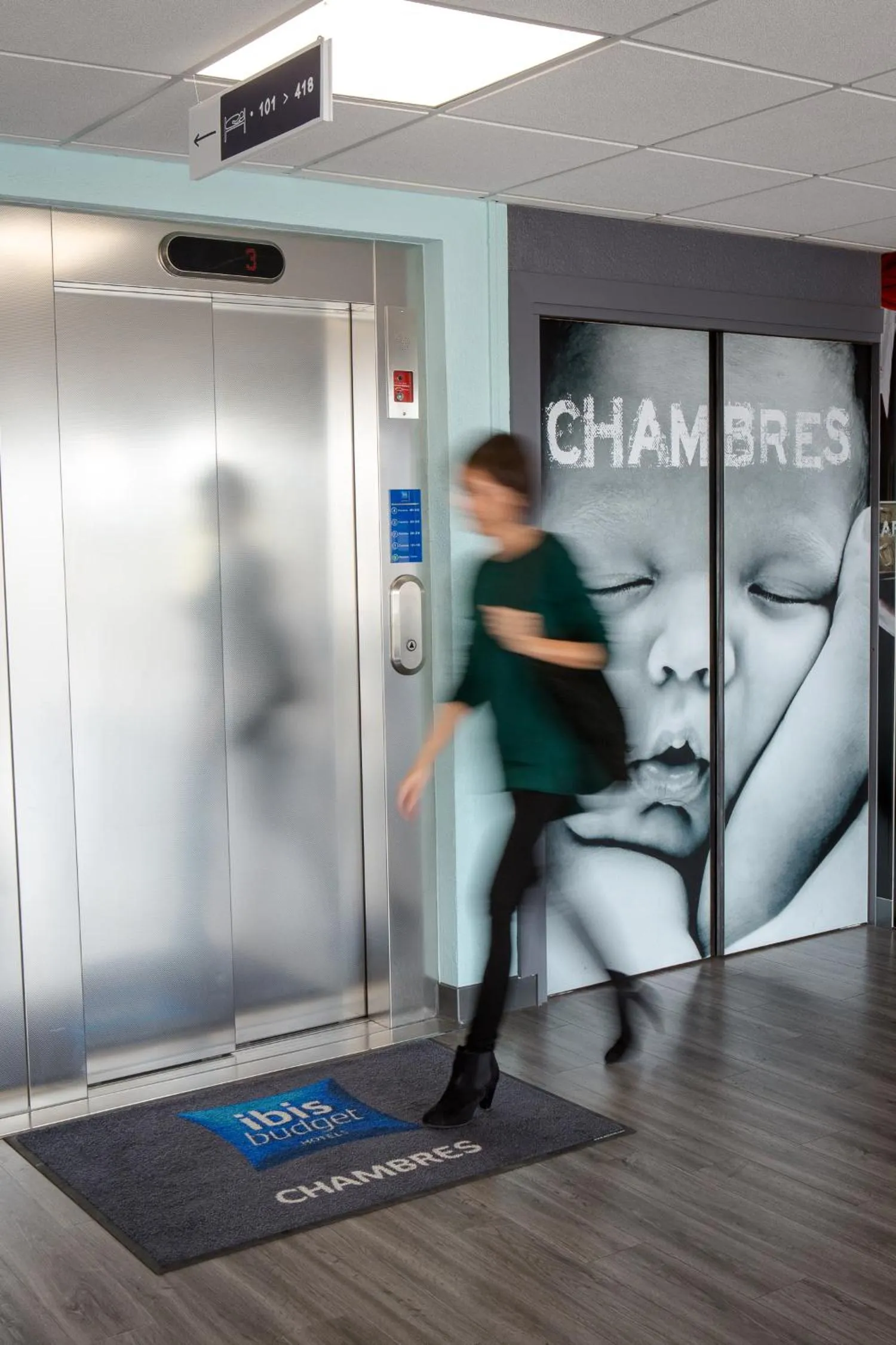 View (from property/room) in Ibis Budget Fréjus St Raphaël centre