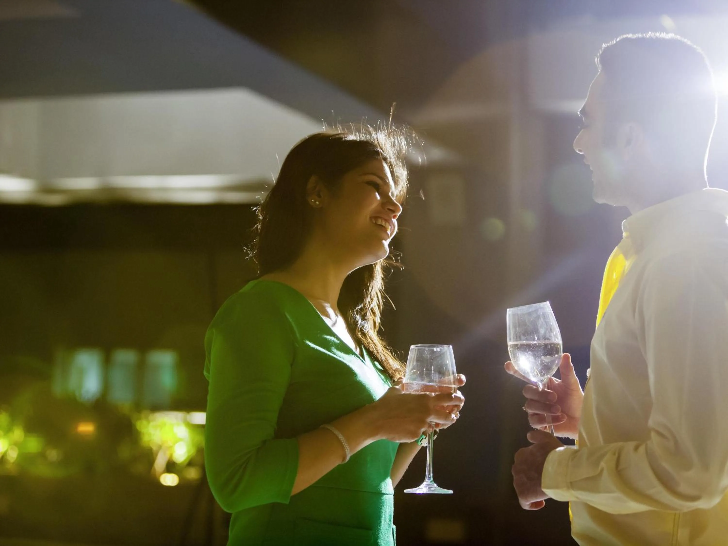 Pool view in Novotel Chennai Sipcot
