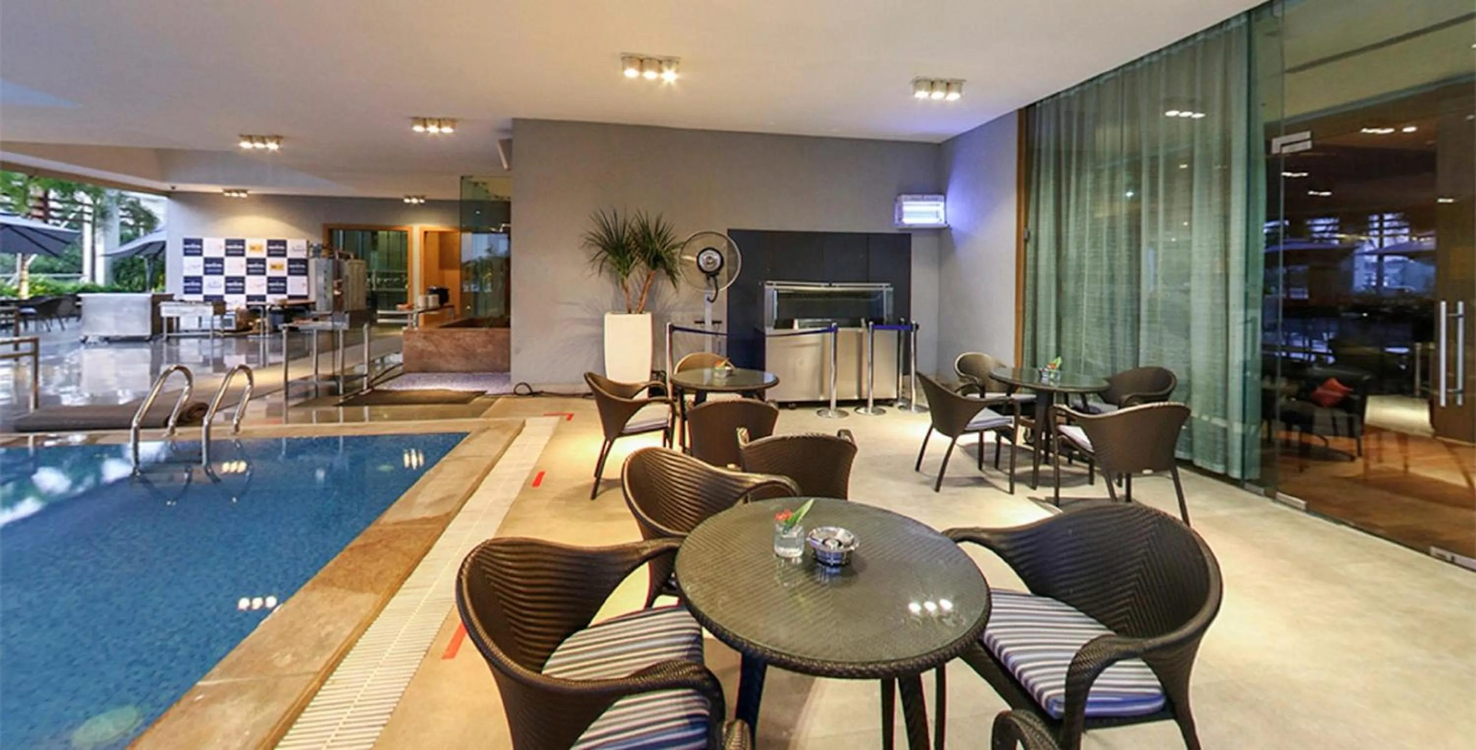 Patio in Novotel Chennai Sipcot