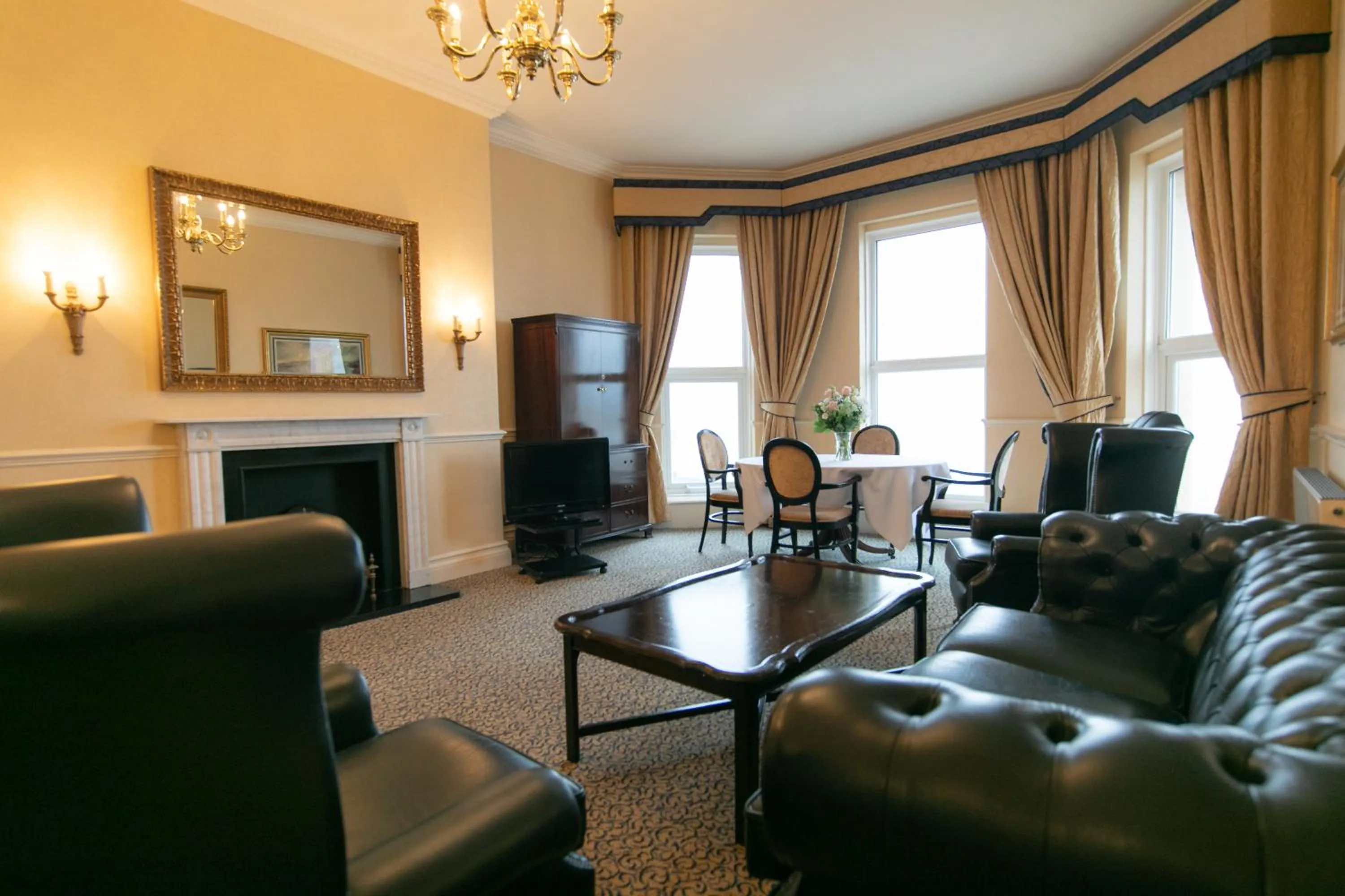 Seating area in Imperial Hotel Blackpool