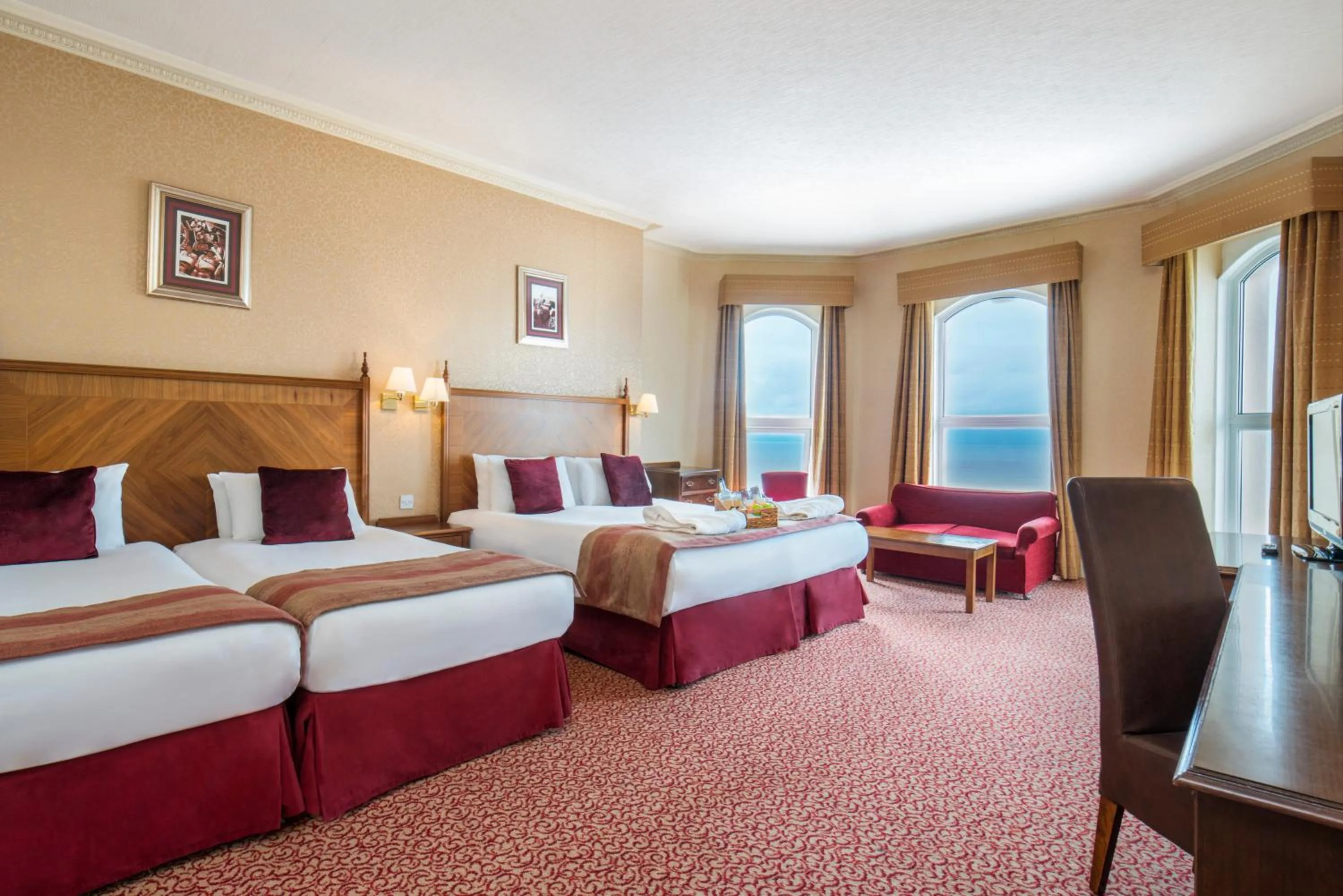 Bed in Imperial Hotel Blackpool