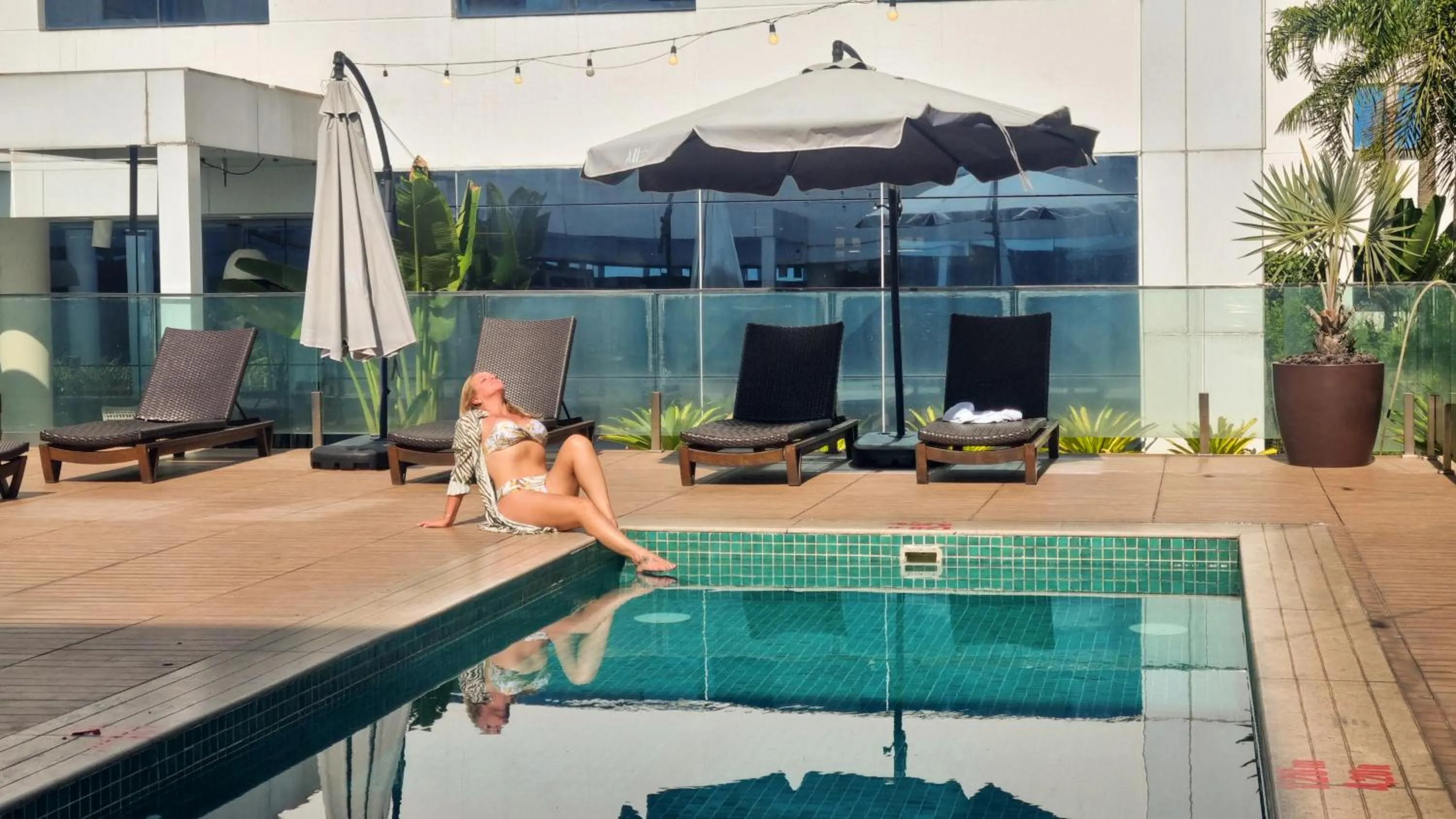 Swimming pool in Novotel Rio de Janeiro Parque Olimpico