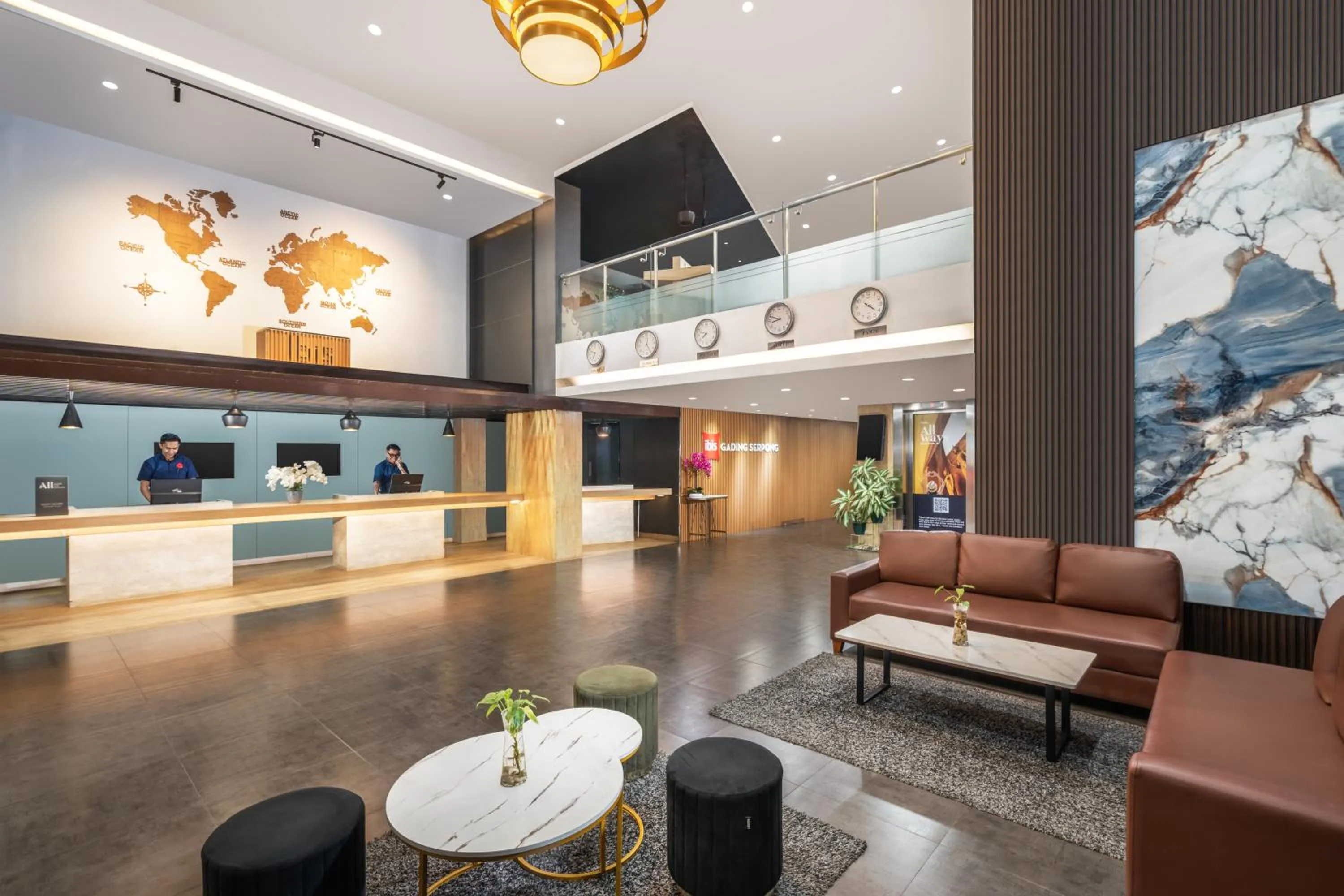 Lobby or reception in Ibis Gading Serpong
