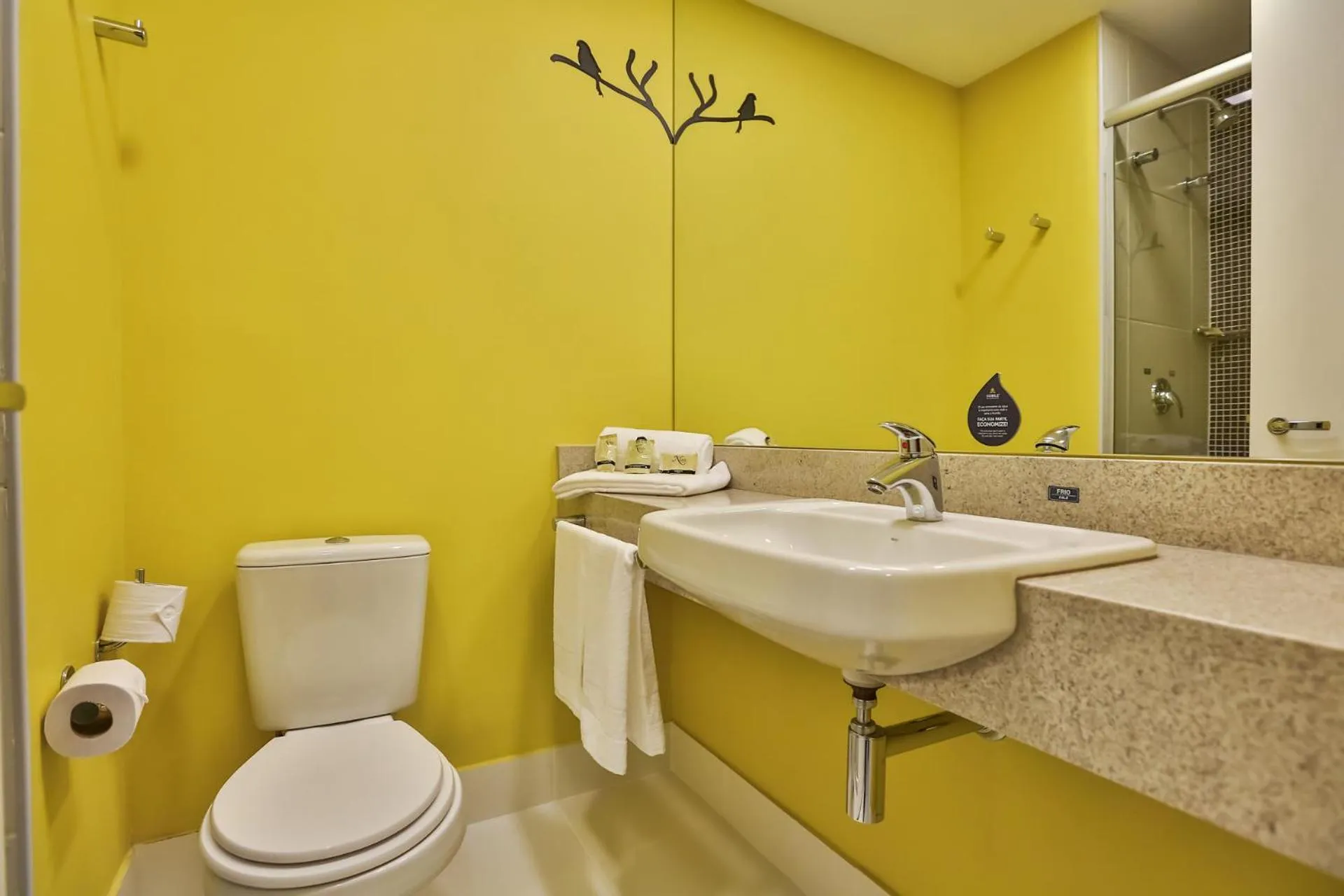 Bathroom in Nobile Inn Pampulha