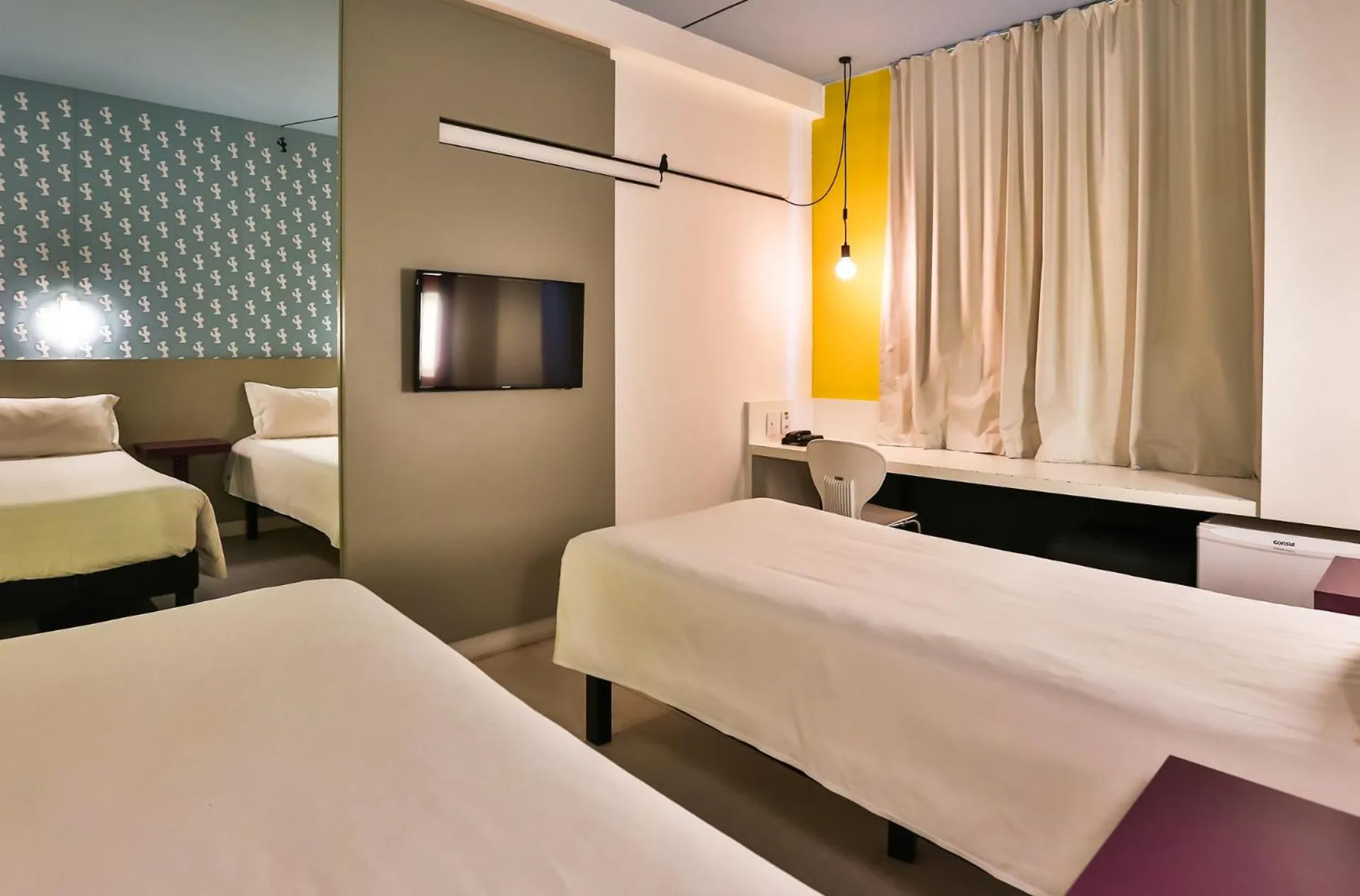 TV and multimedia, Bed in Nobile Inn Pampulha