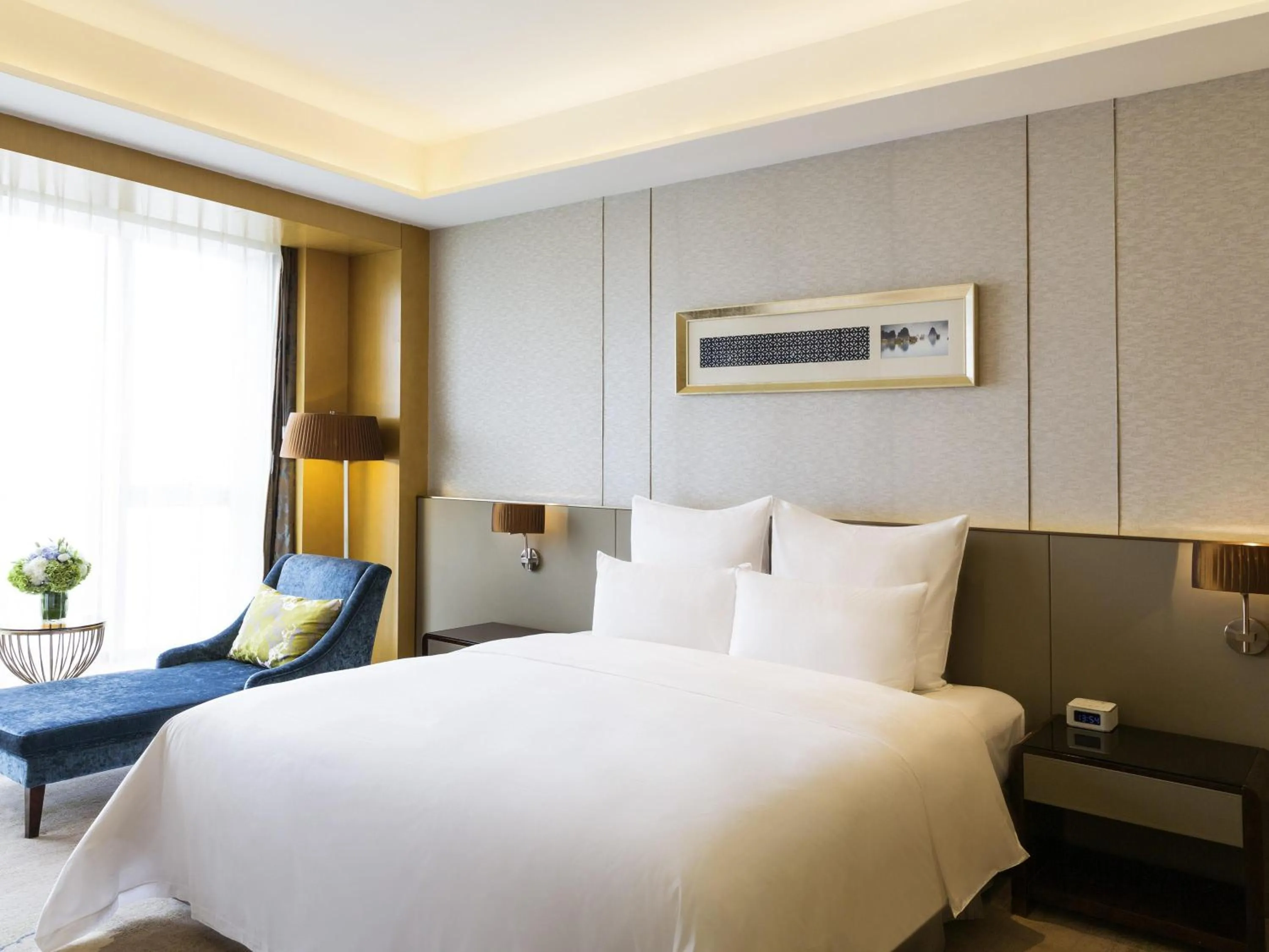 Photo of the whole room, Bed in Pullman Changshu Leeman