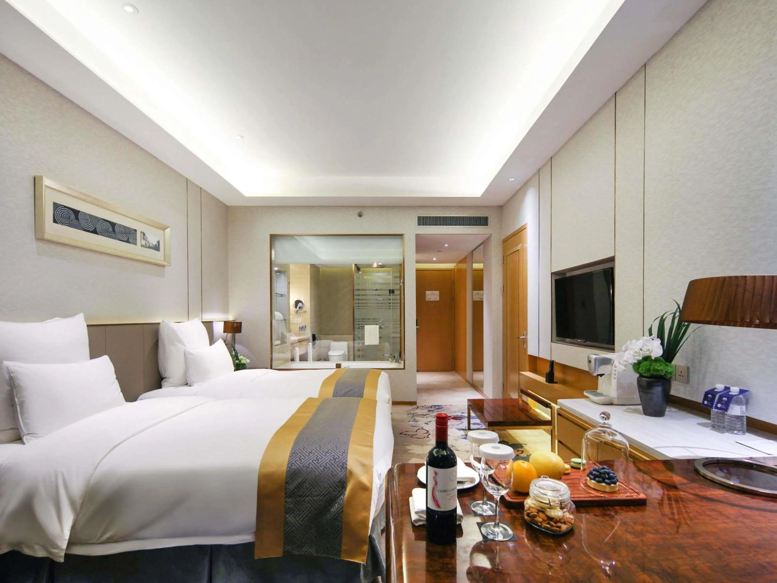 Bedroom, Bed in Pullman Changshu Leeman
