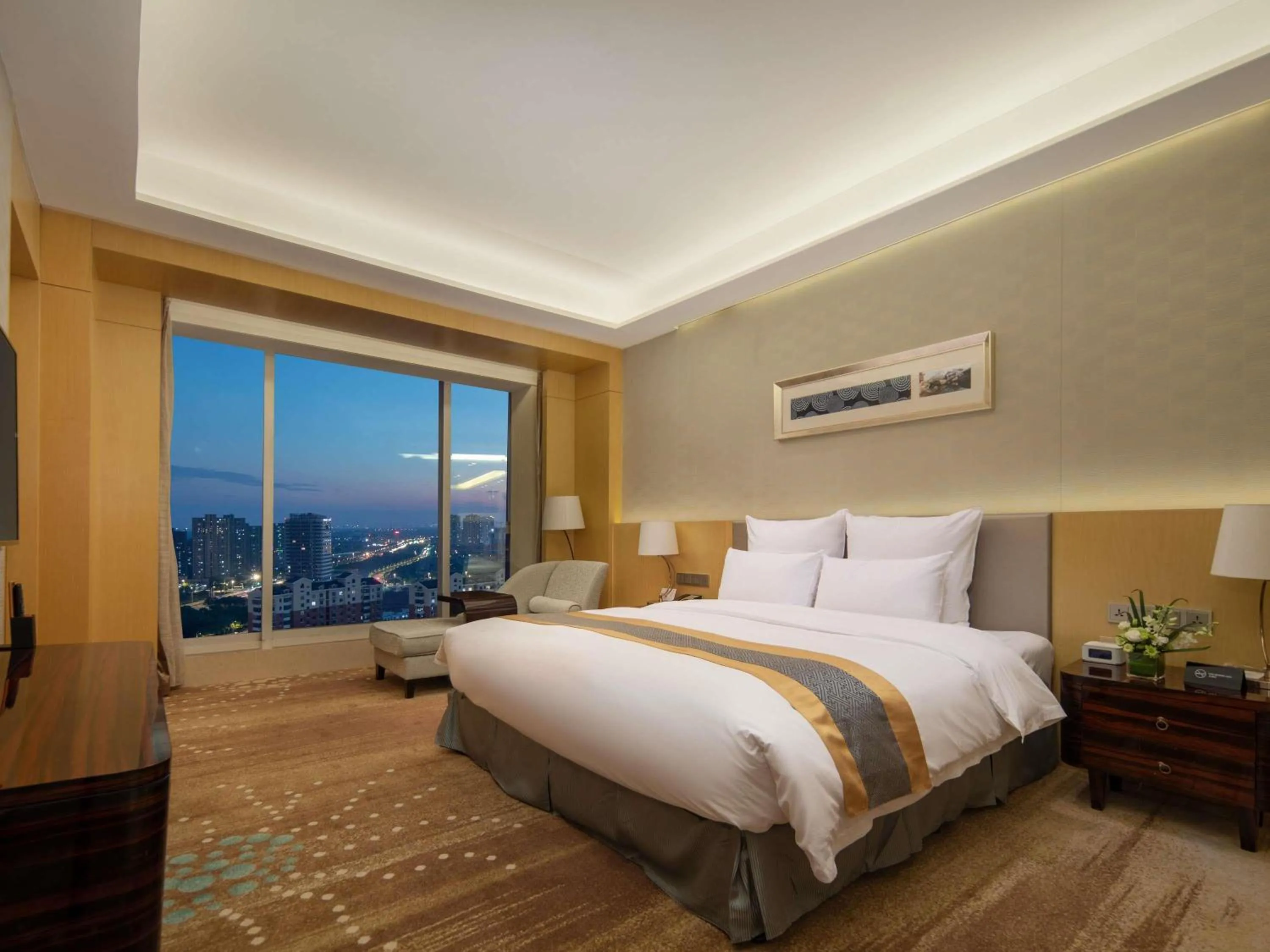 Bedroom, Bed in Pullman Changshu Leeman