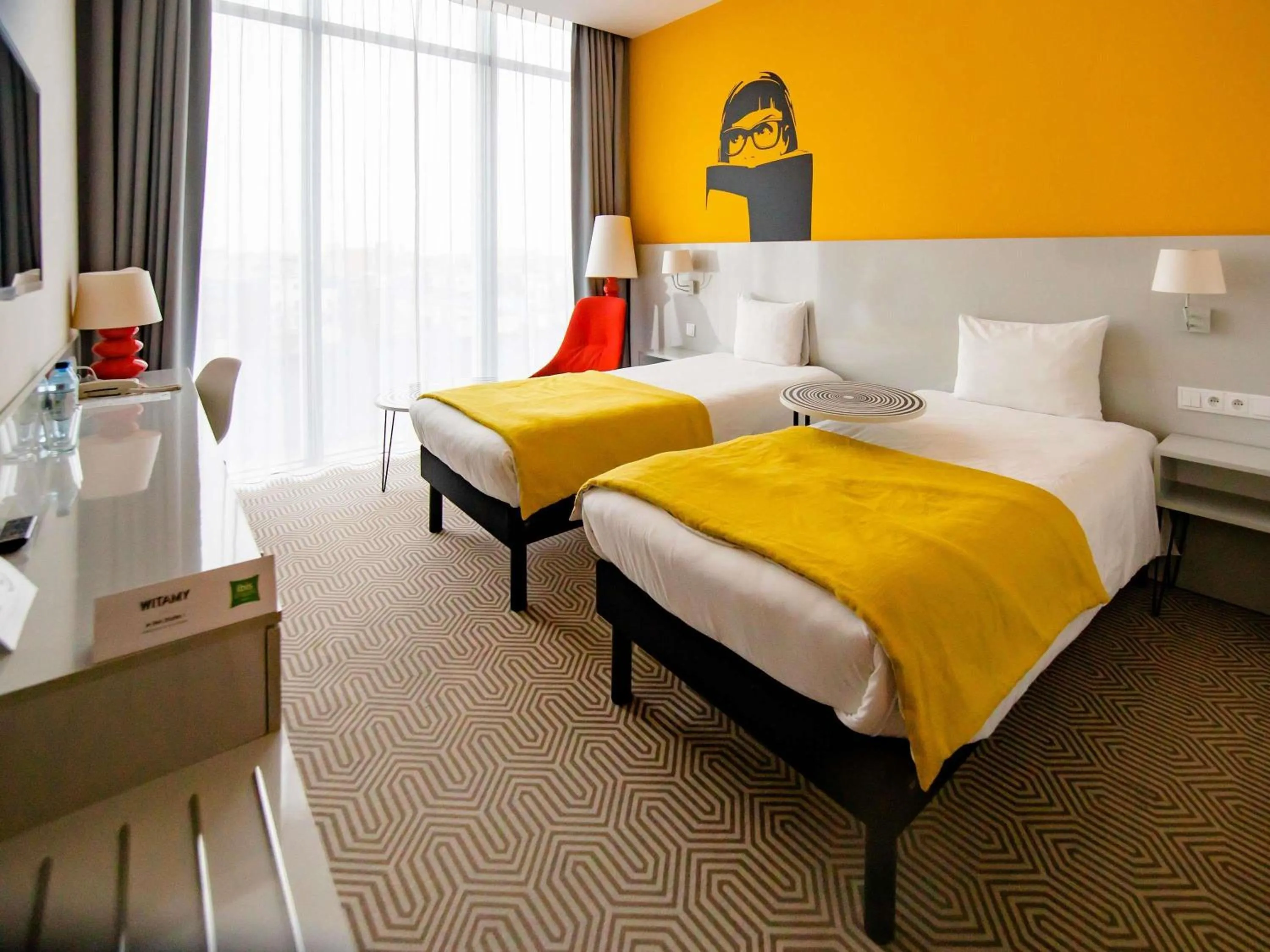 Bedroom, Bed in Ibis Styles Wroclaw Centrum