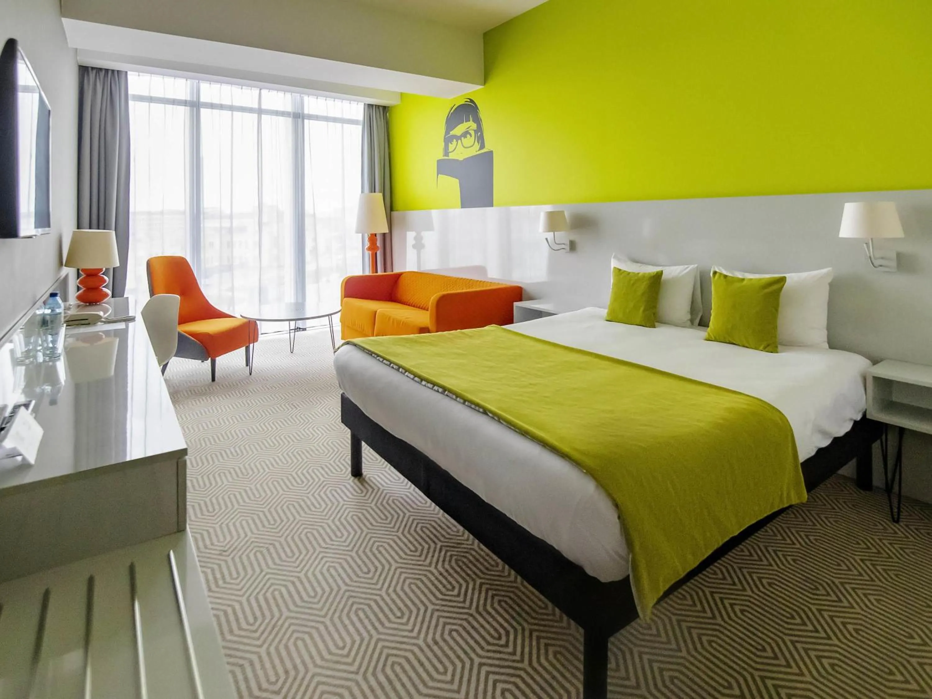 Bedroom, Bed in Ibis Styles Wroclaw Centrum