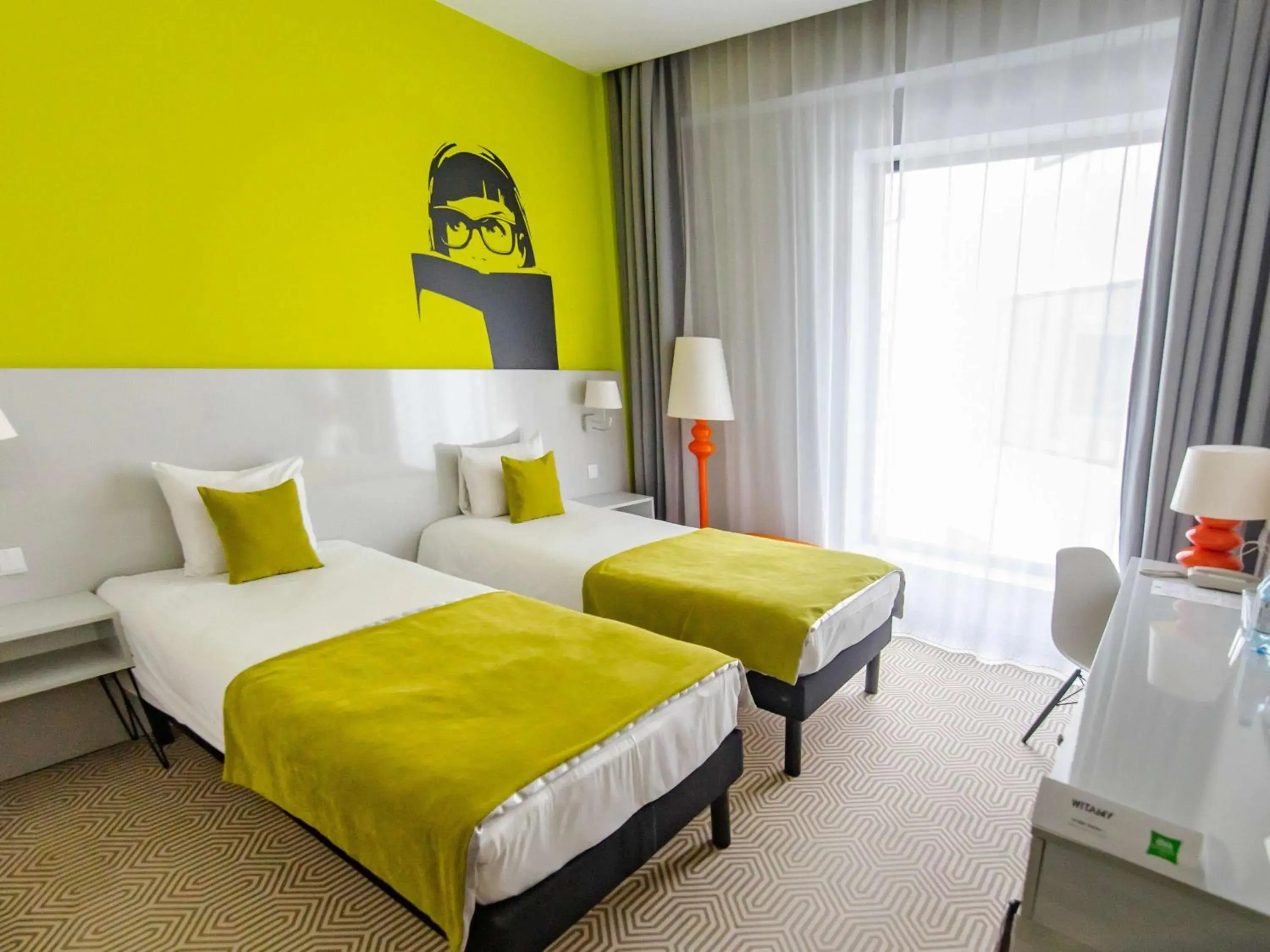 Bedroom, Bed in Ibis Styles Wroclaw Centrum Bedroom, Bed in Ibis Styles Wroclaw Centrum