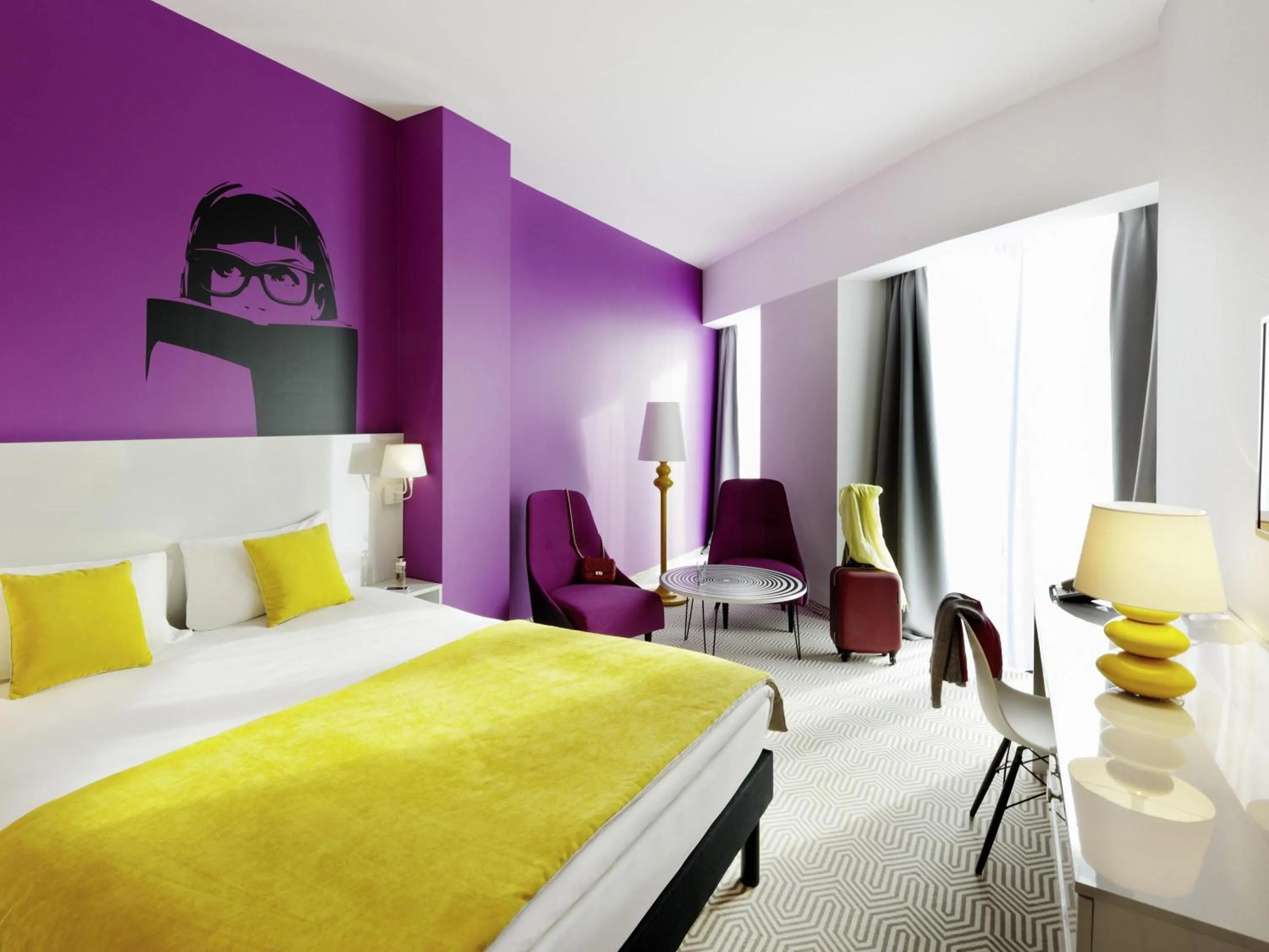 Bedroom, Bed in Ibis Styles Wroclaw Centrum