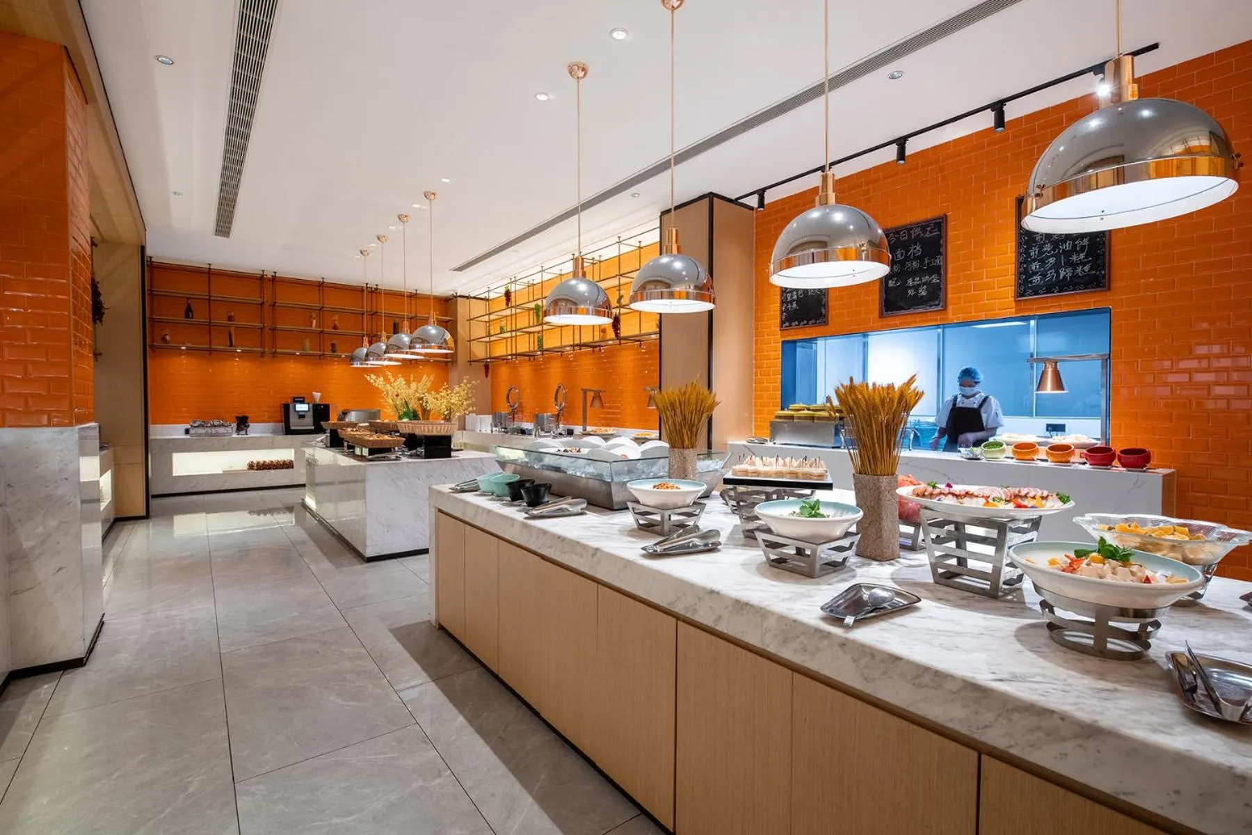 Breakfast in Rezen Select Hotel Guangzhou Baiyun Airport