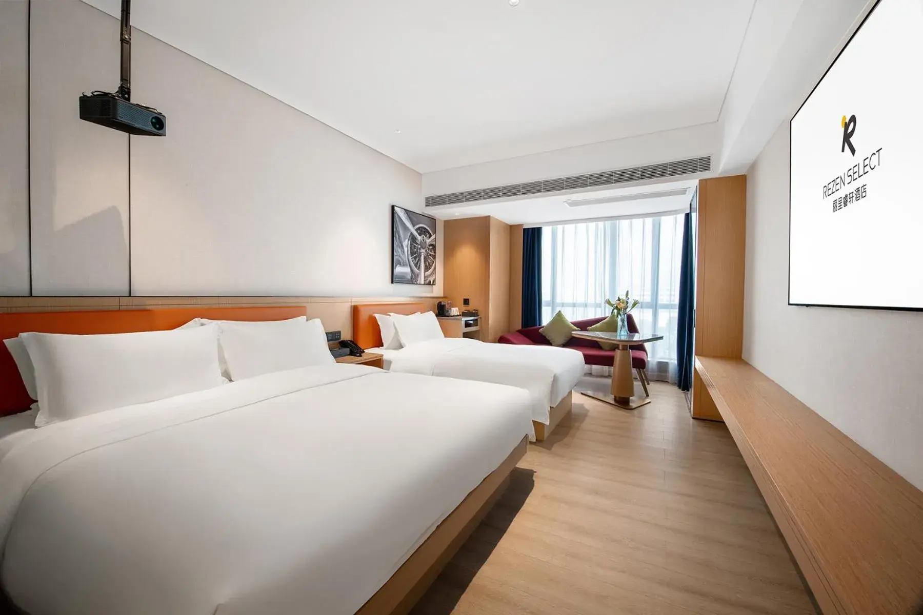 Luxury Triple Room in Rezen Select Hotel guangzhou Baiyun International Airport Luxury Triple Room in Rezen Select Hotel guangzhou Baiyun International Airport