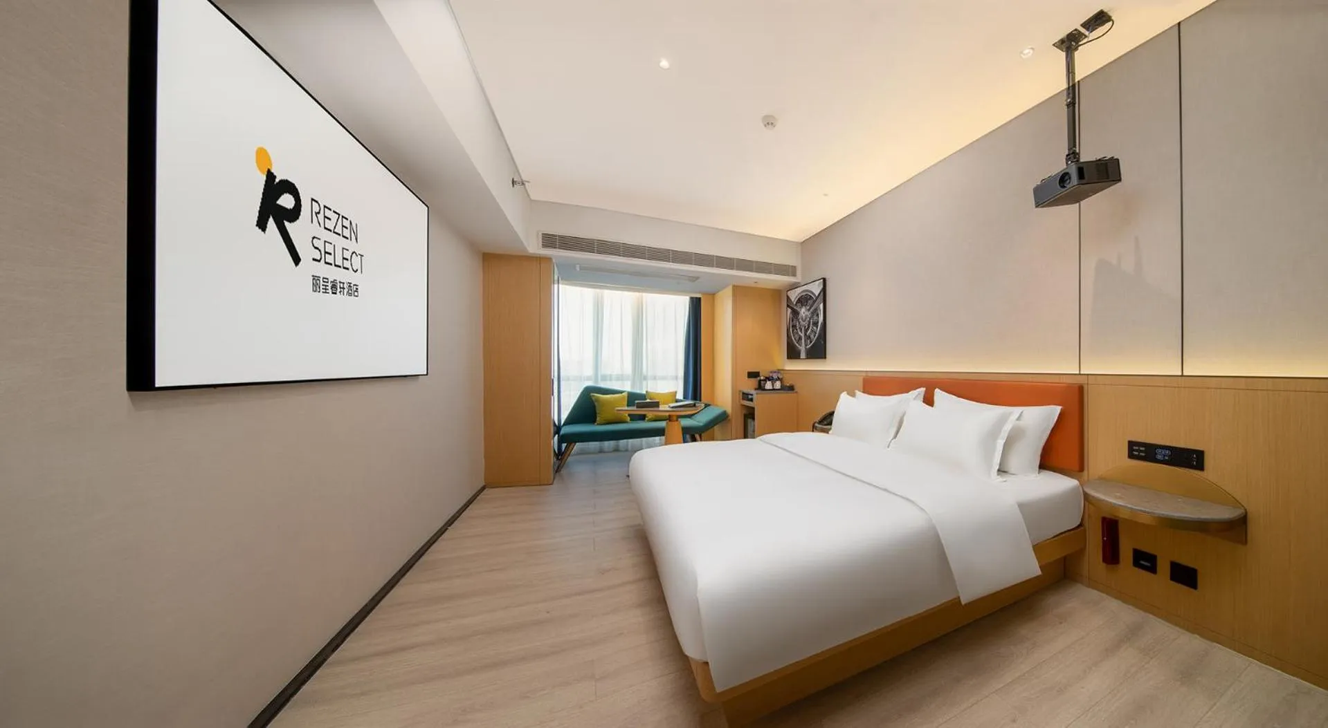 Photo of the whole room, Bed in Rezen Select Hotel Guangzhou Baiyun Airport