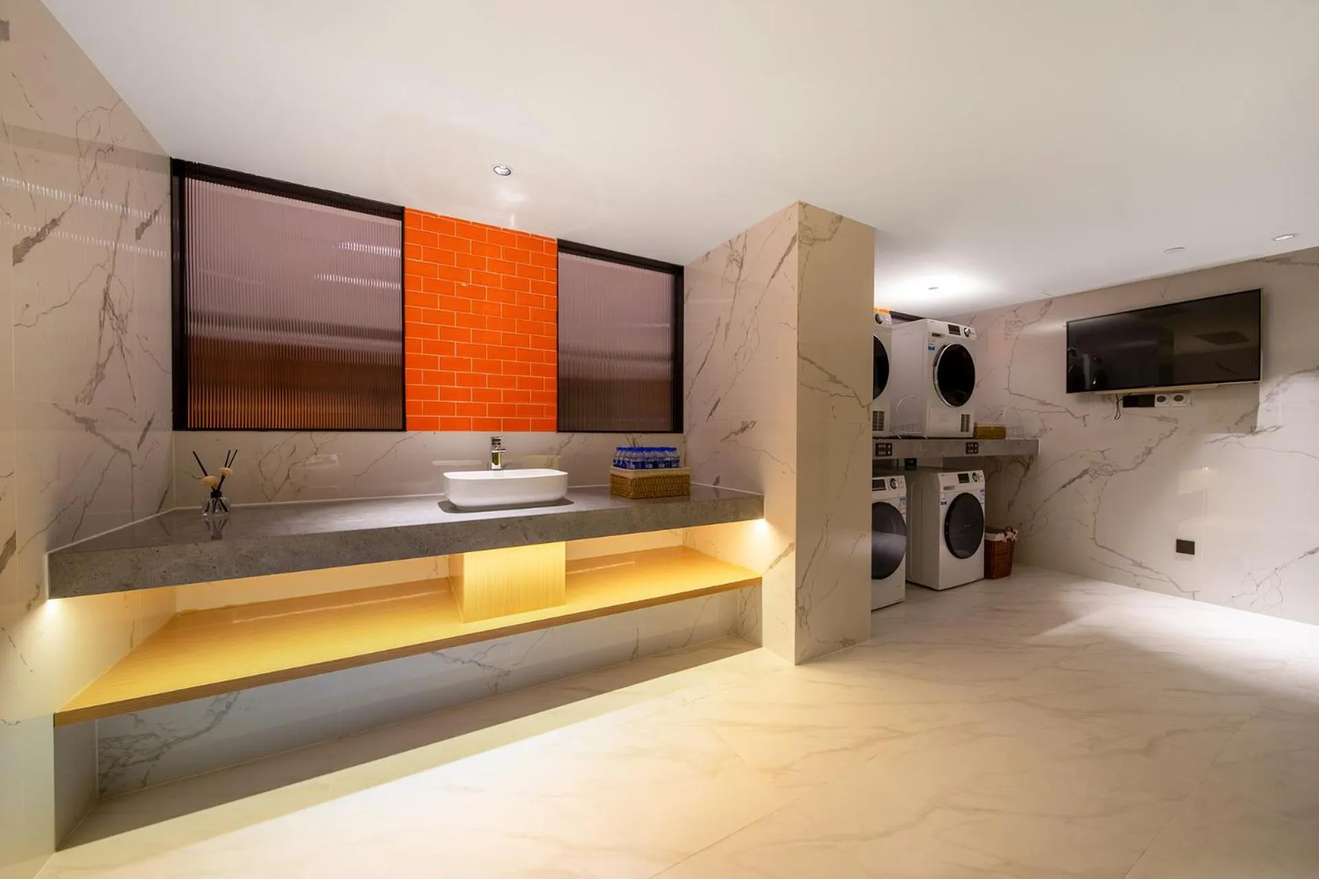 washing machine, Bathroom in Rezen Select Hotel Guangzhou Baiyun Airport