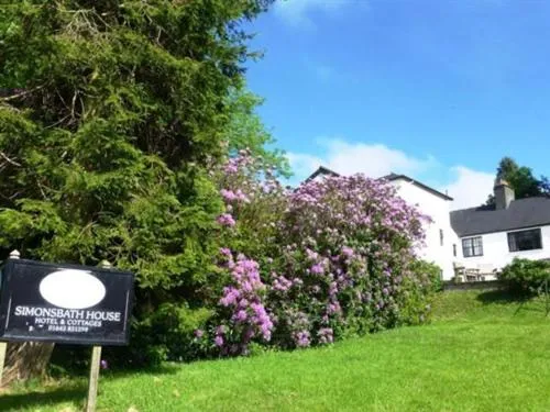 Property building in Simonsbath House Hotel