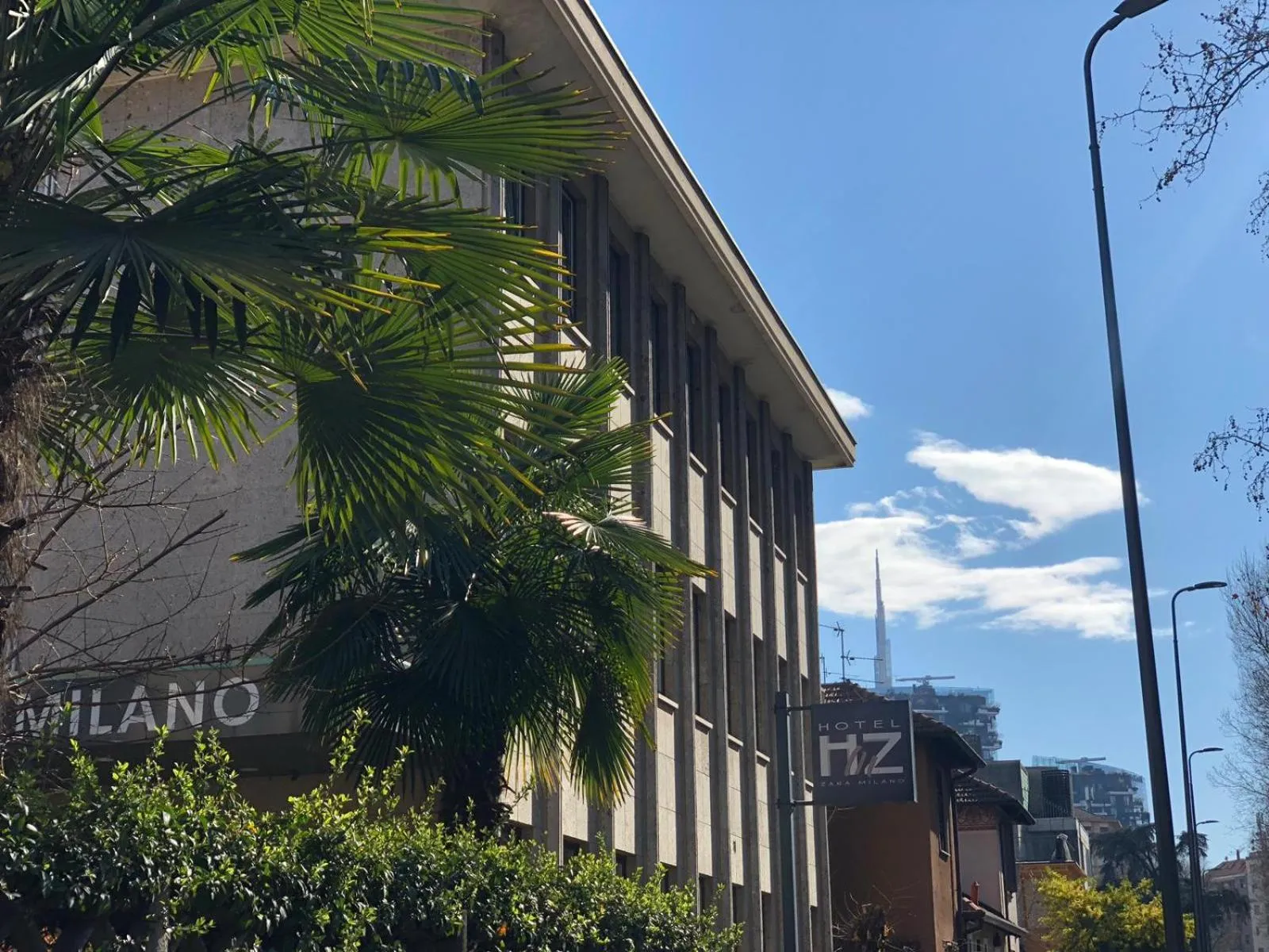 Property building in Hotel Zara Milano