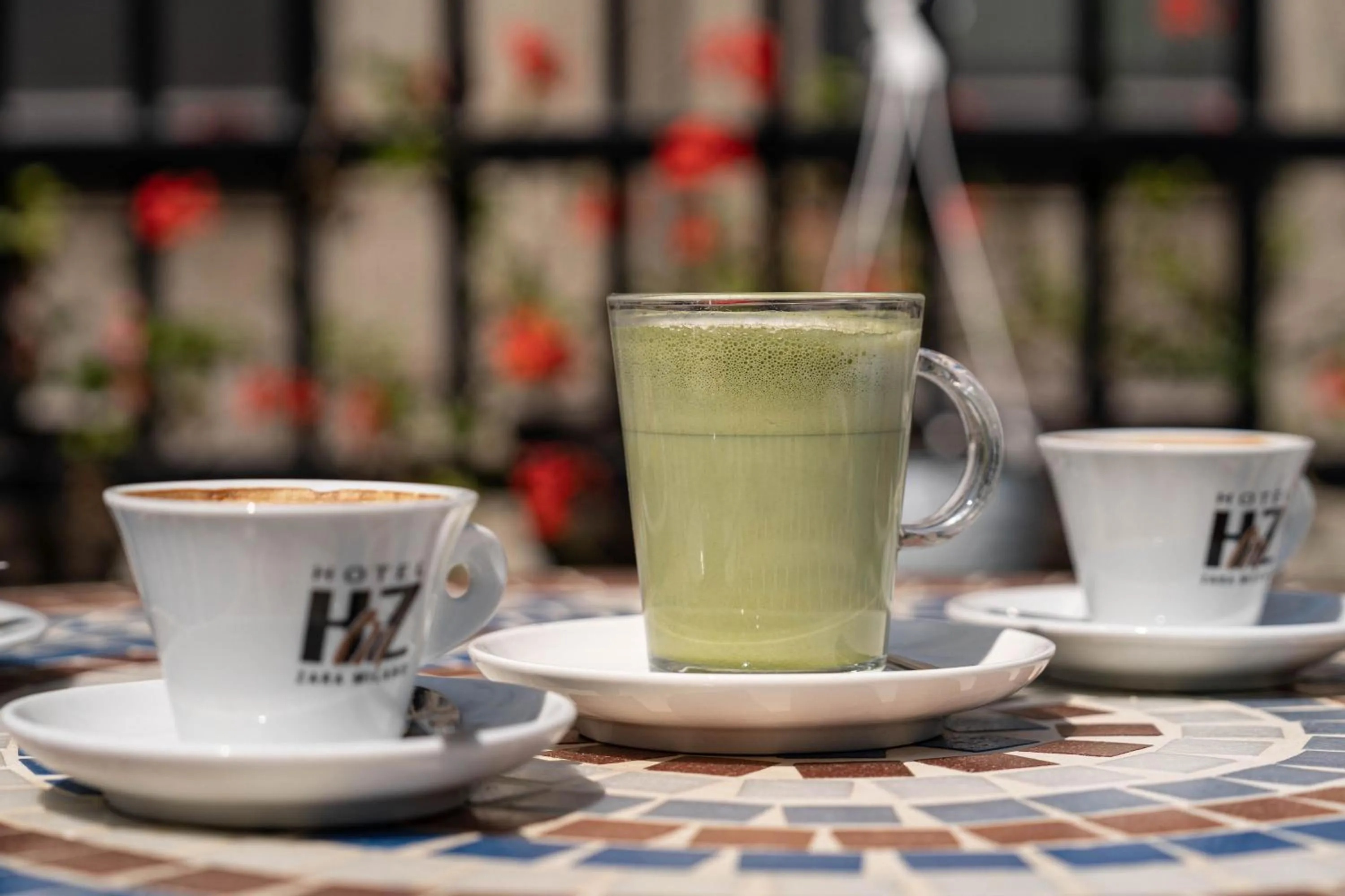 Garden in Hotel Zara Milano