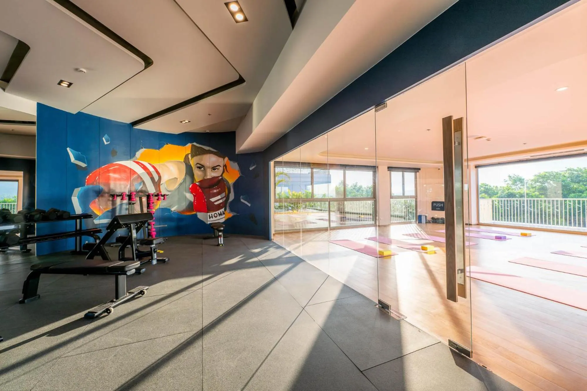 Fitness centre/facilities in HOMA Cherngtalay Phuket
