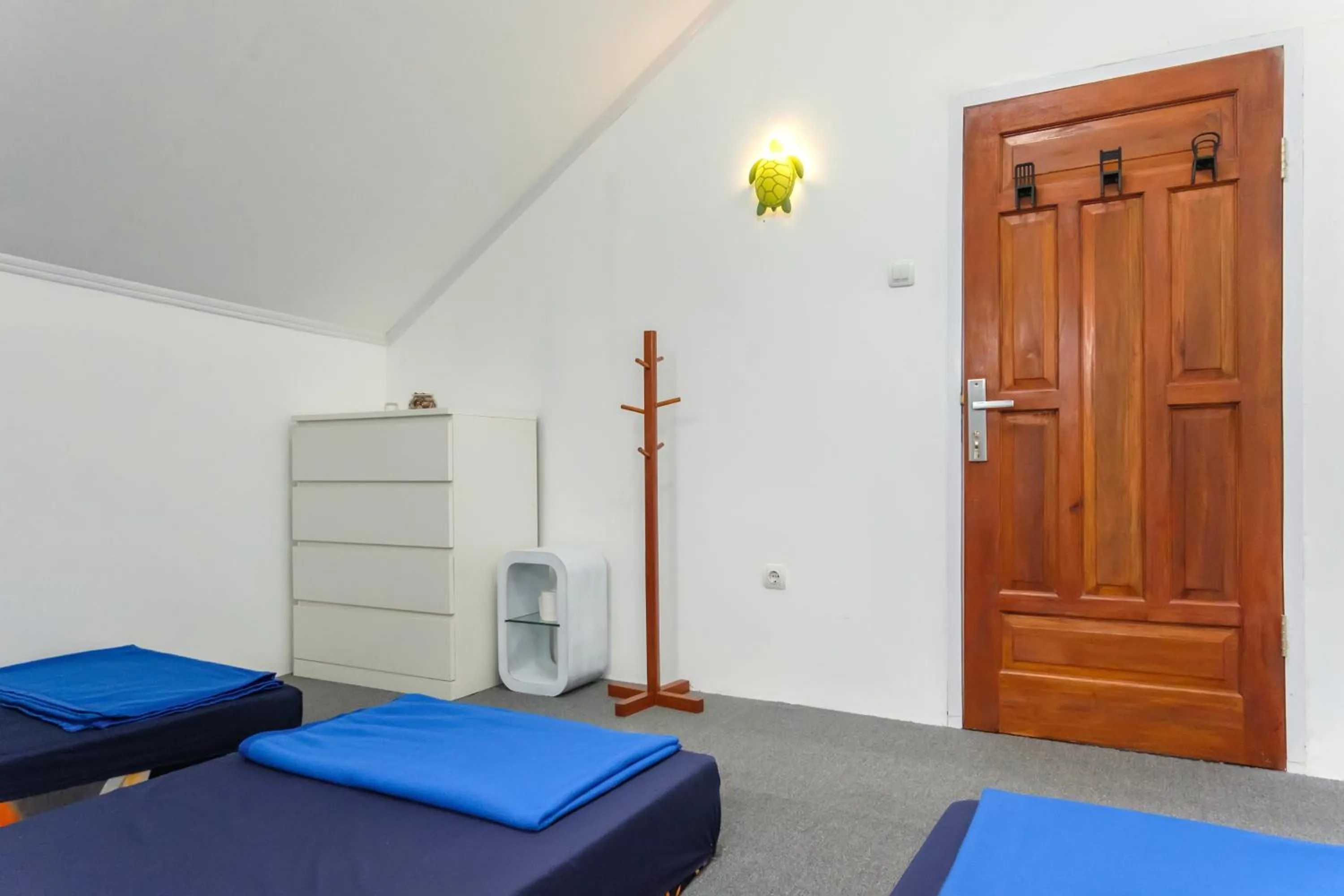 Bed in Hilltop Camp, Lembang