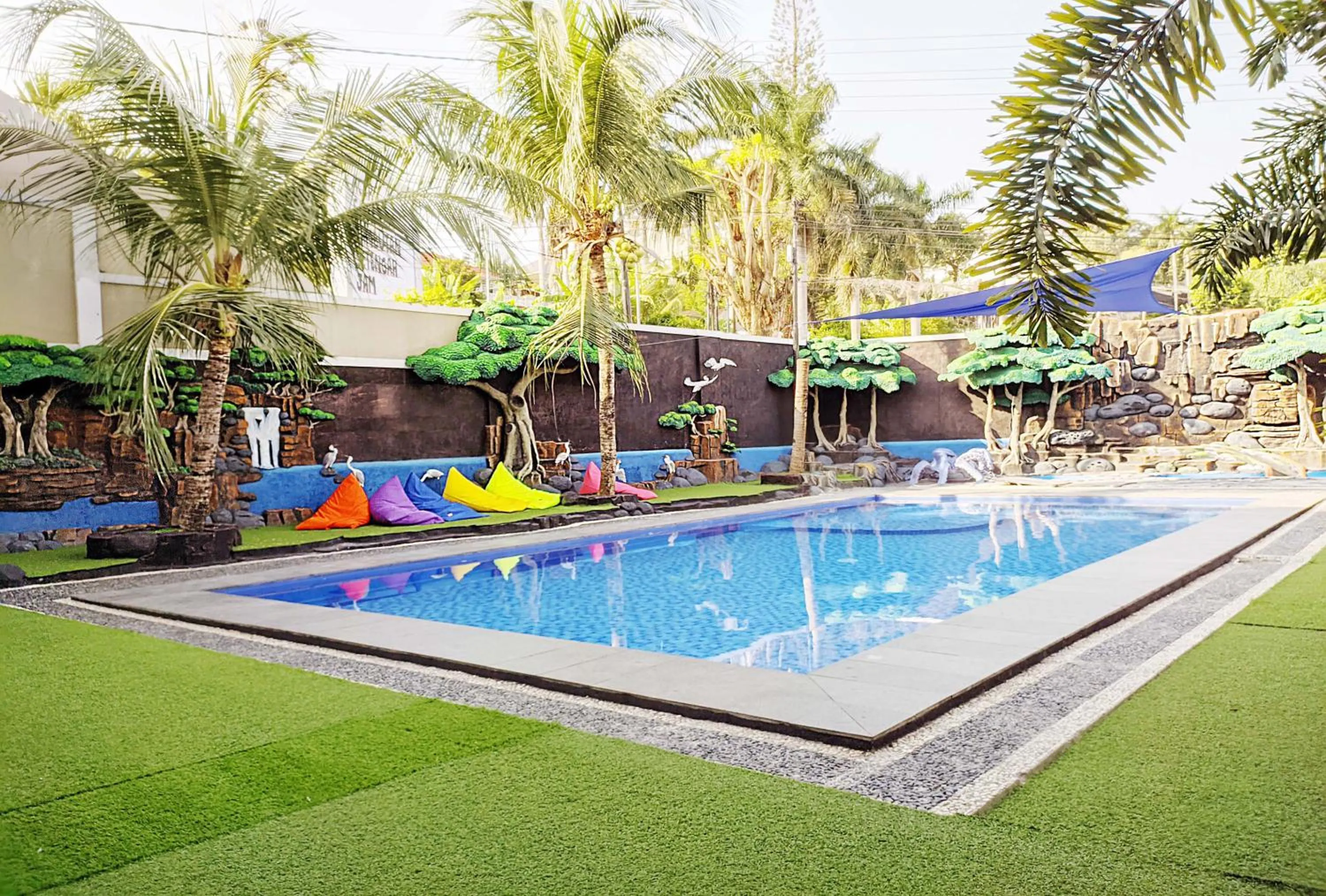 Swimming pool in Hotel Syariah GS Lampung Culture, Bandar Lampung