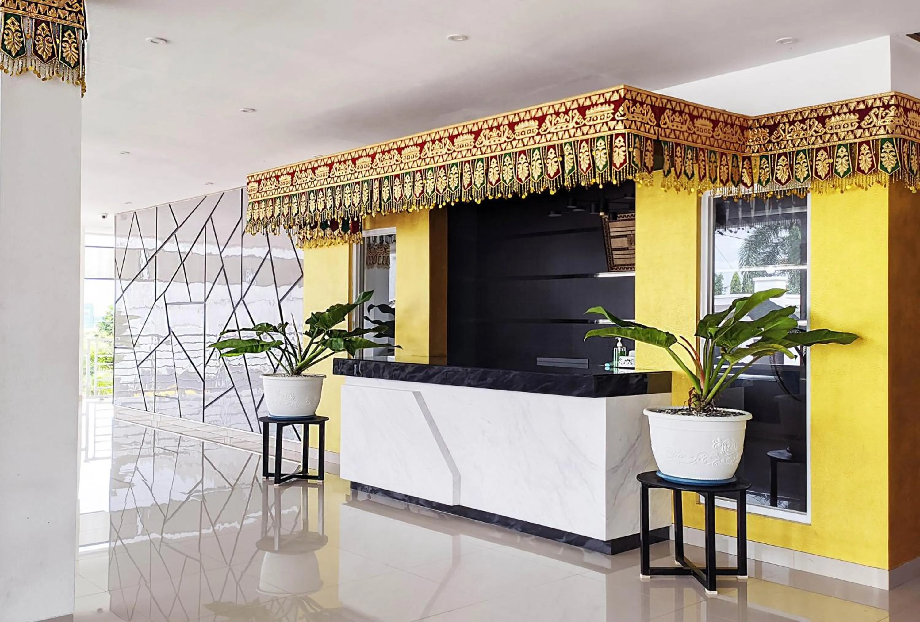 Lobby or reception in Hotel Syariah GS Lampung Culture, Bandar Lampung
