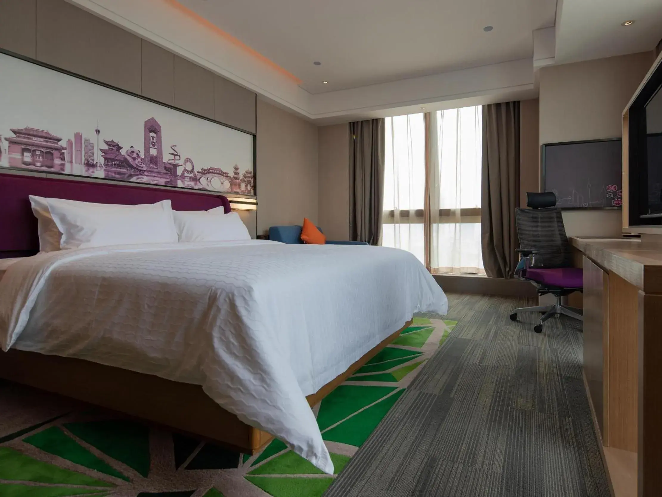Comfort Double Room in Hampton by Hilton Chengdu Xibo City Comfort Double Room in Hampton by Hilton Chengdu Xibo City