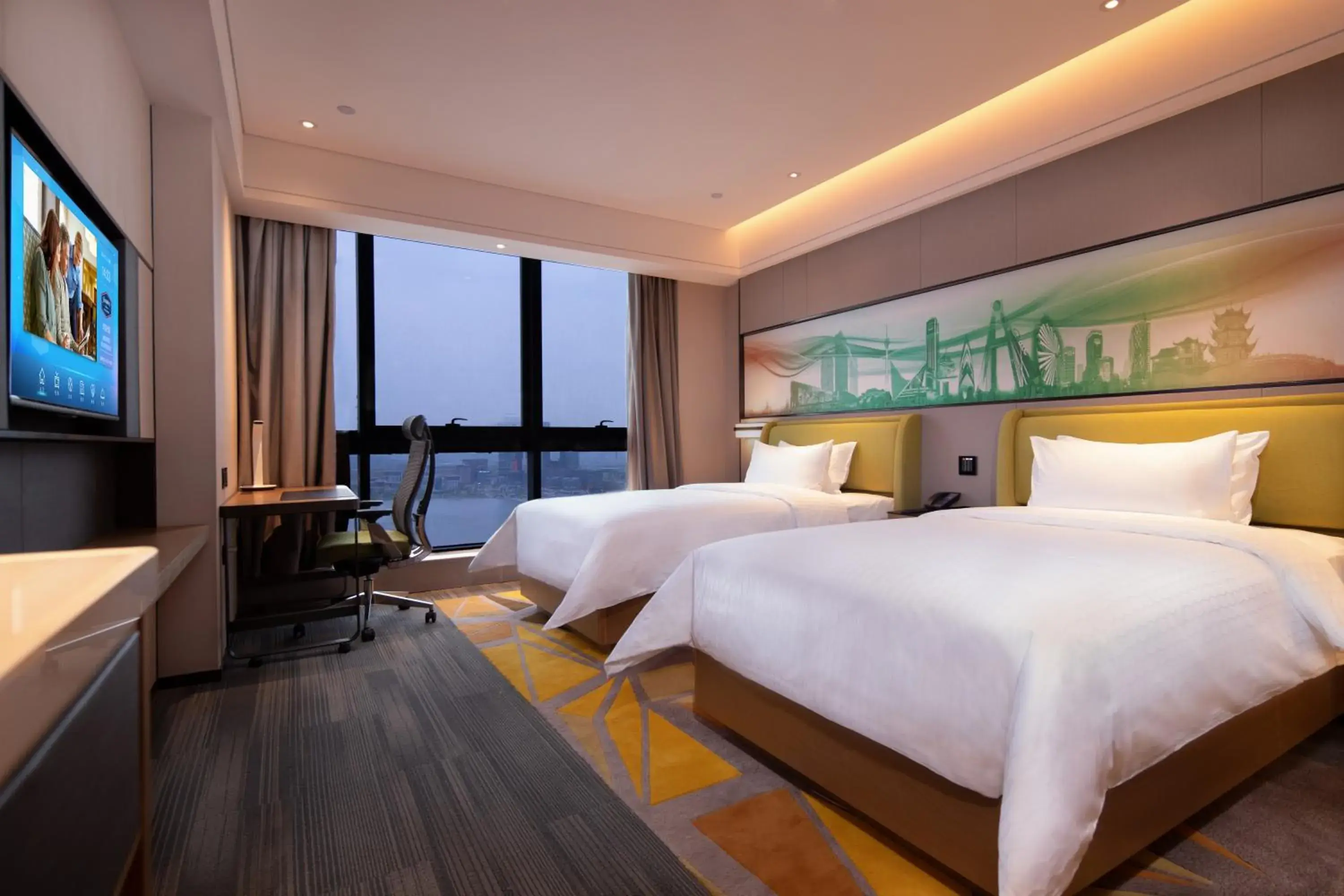 Superior Twin Room in Hampton by Hilton Chengdu Xibo City Superior Twin Room in Hampton by Hilton Chengdu Xibo City