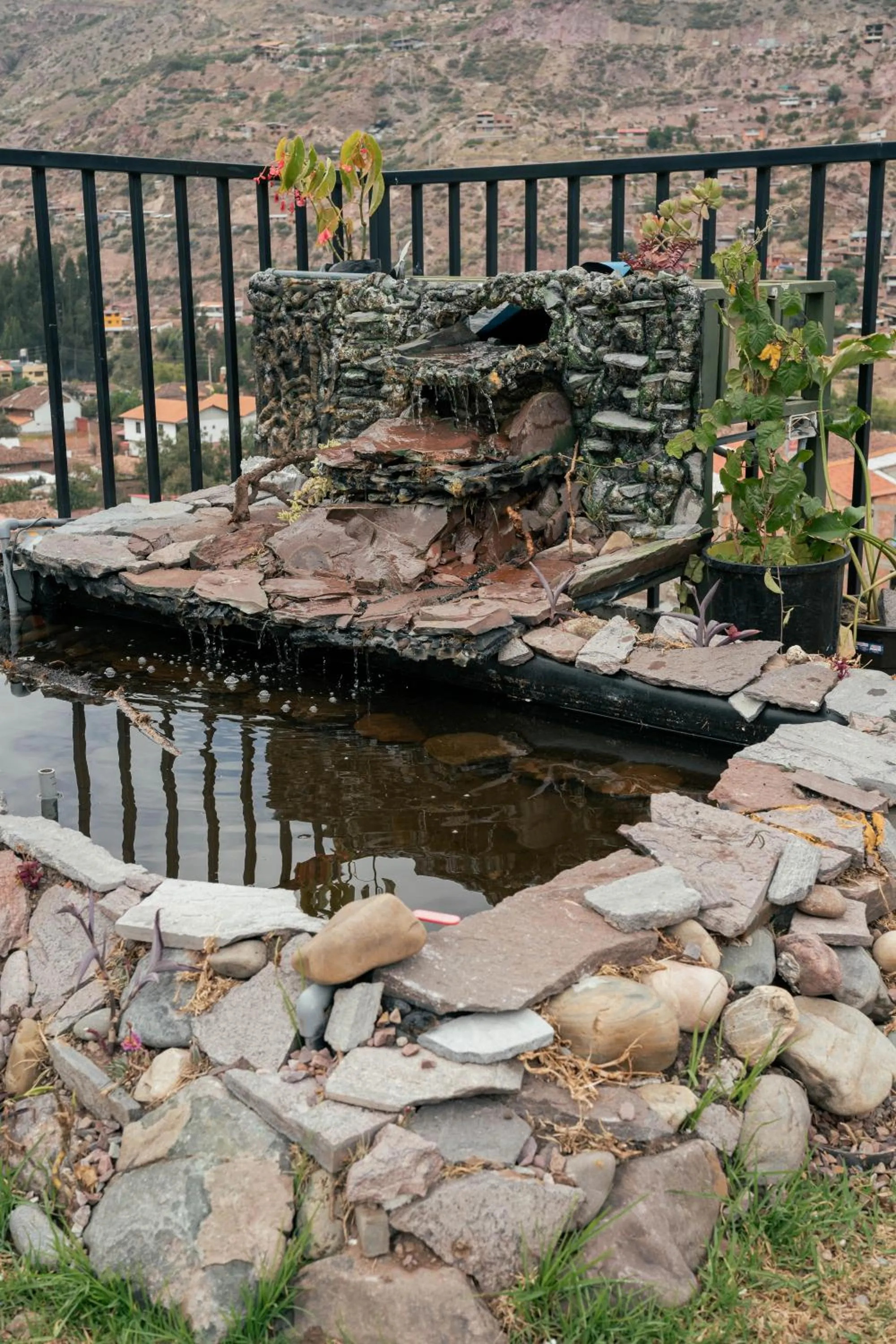 Garden in Hotel California Urubamba