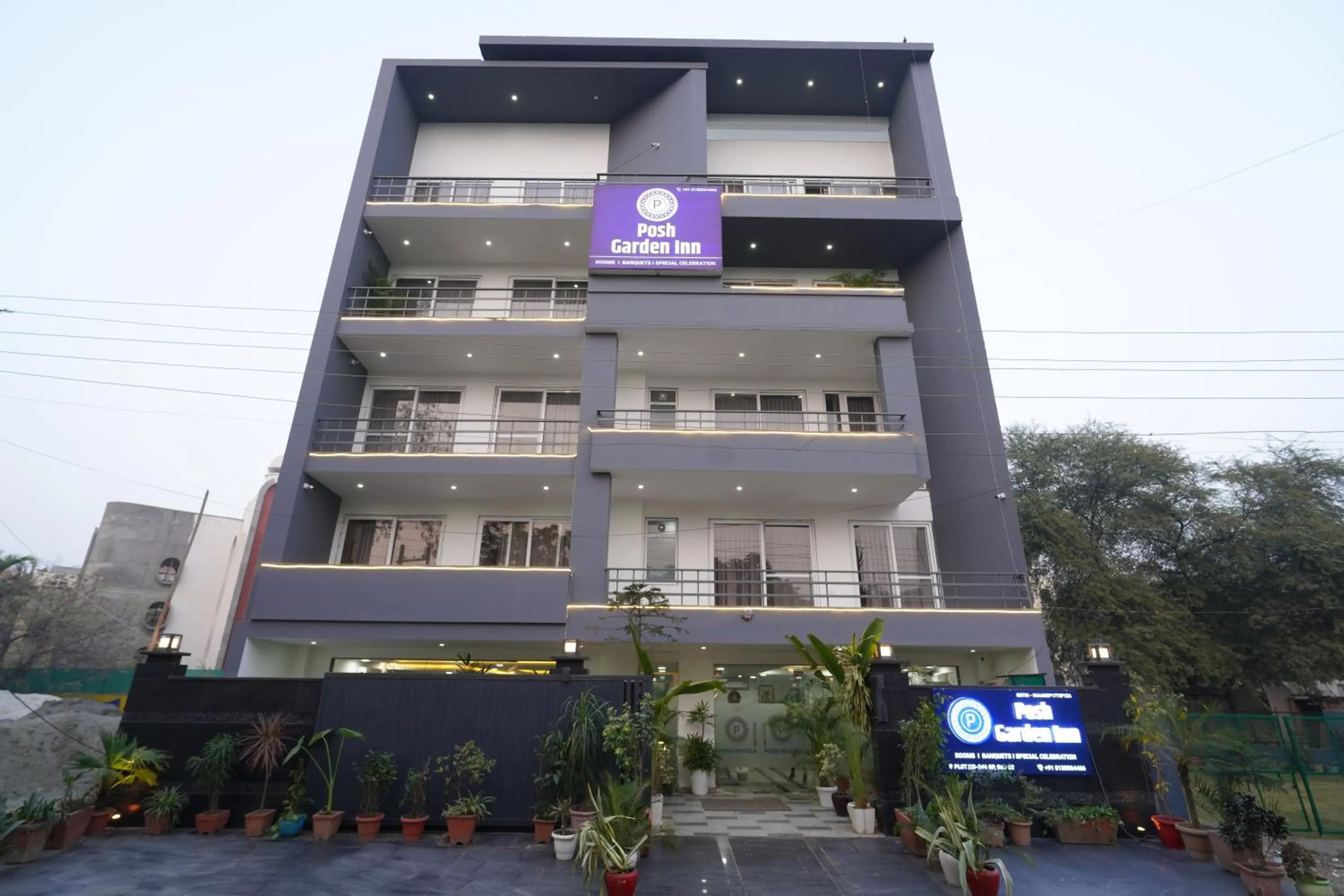 Property building in Posh Garden Inn Artemis Hospital Road Gurgaon