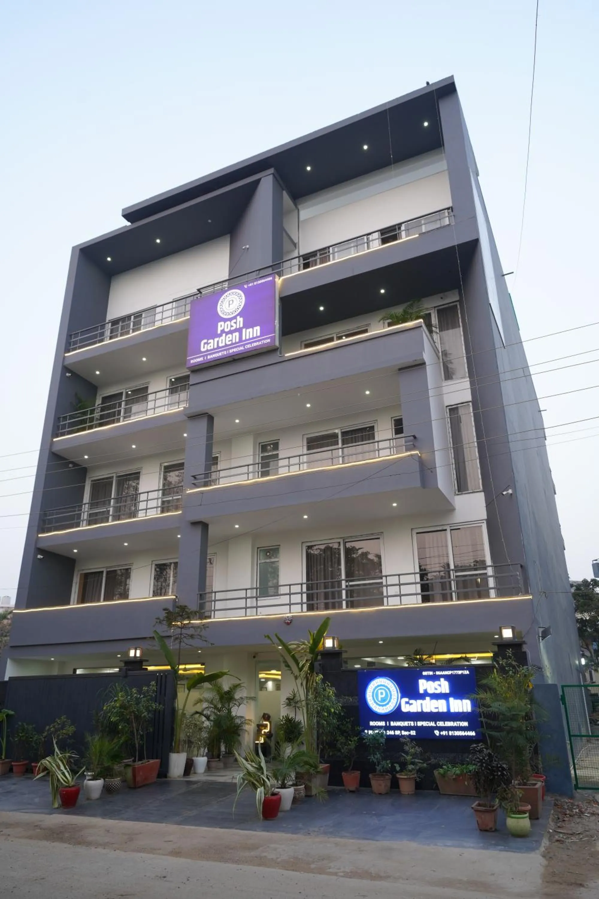 Property building in Posh Garden Inn Artemis Hospital Road Gurgaon
