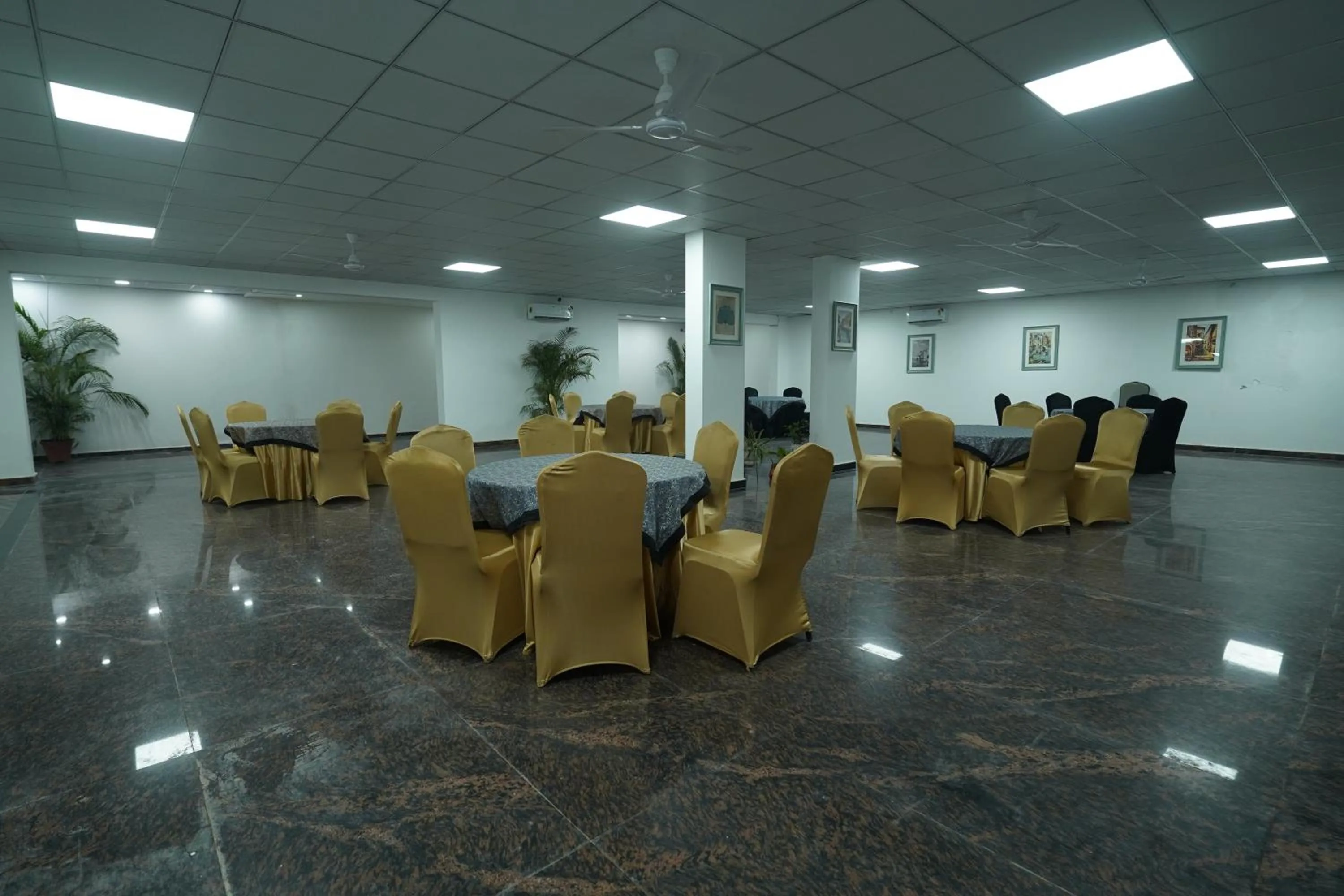 Seating area in Posh Garden Inn Artemis Hospital Road Gurgaon